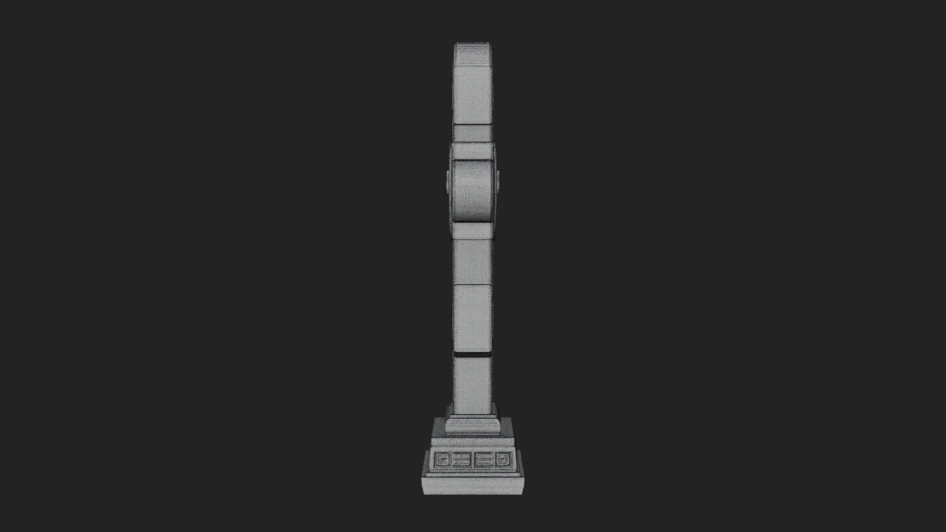 Carved Relief Wall Cross Design 456 3D Print Model 3D Model
