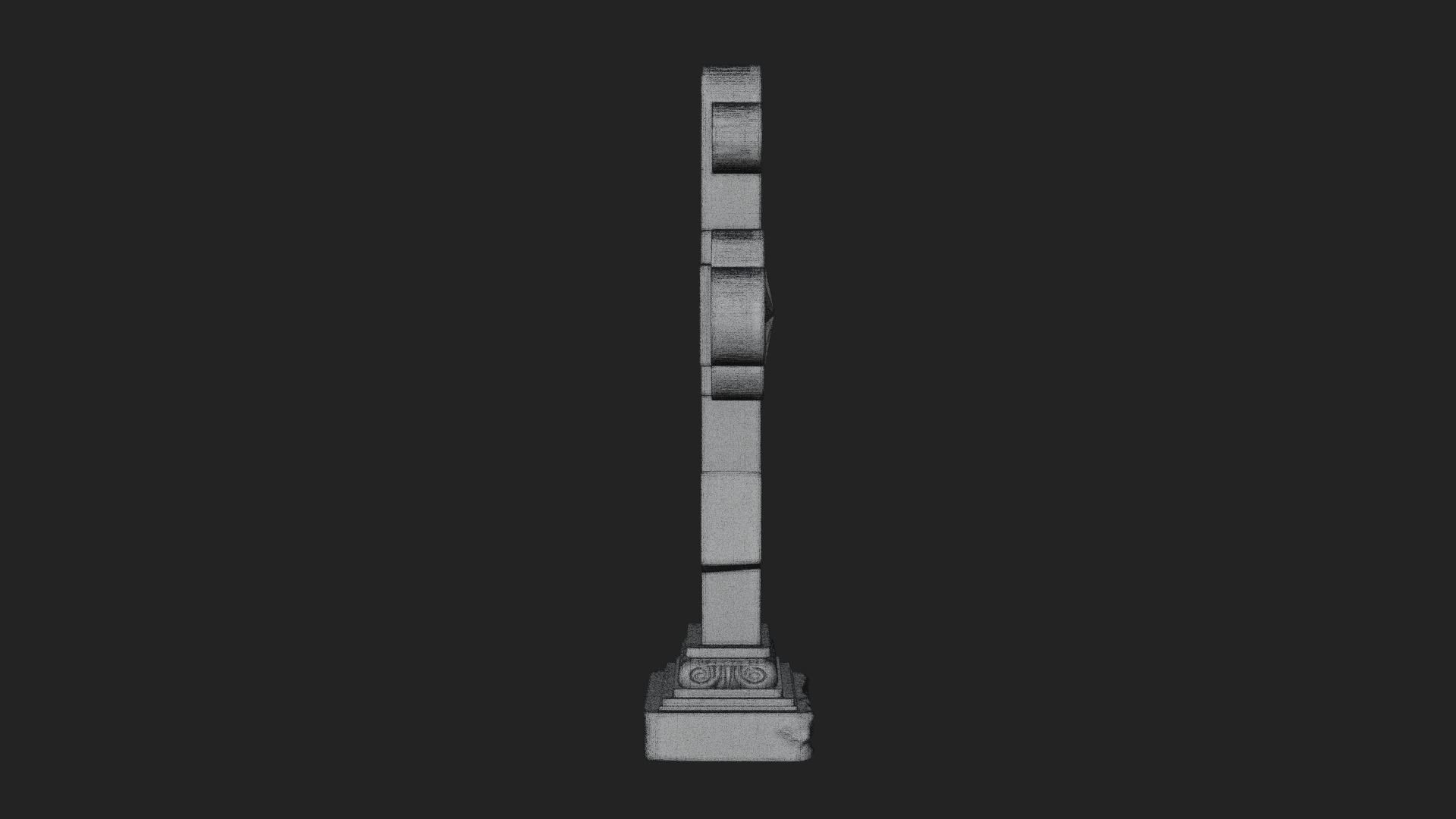 Carved Relief Wall Cross Design 457 3D Print Model 3D Model