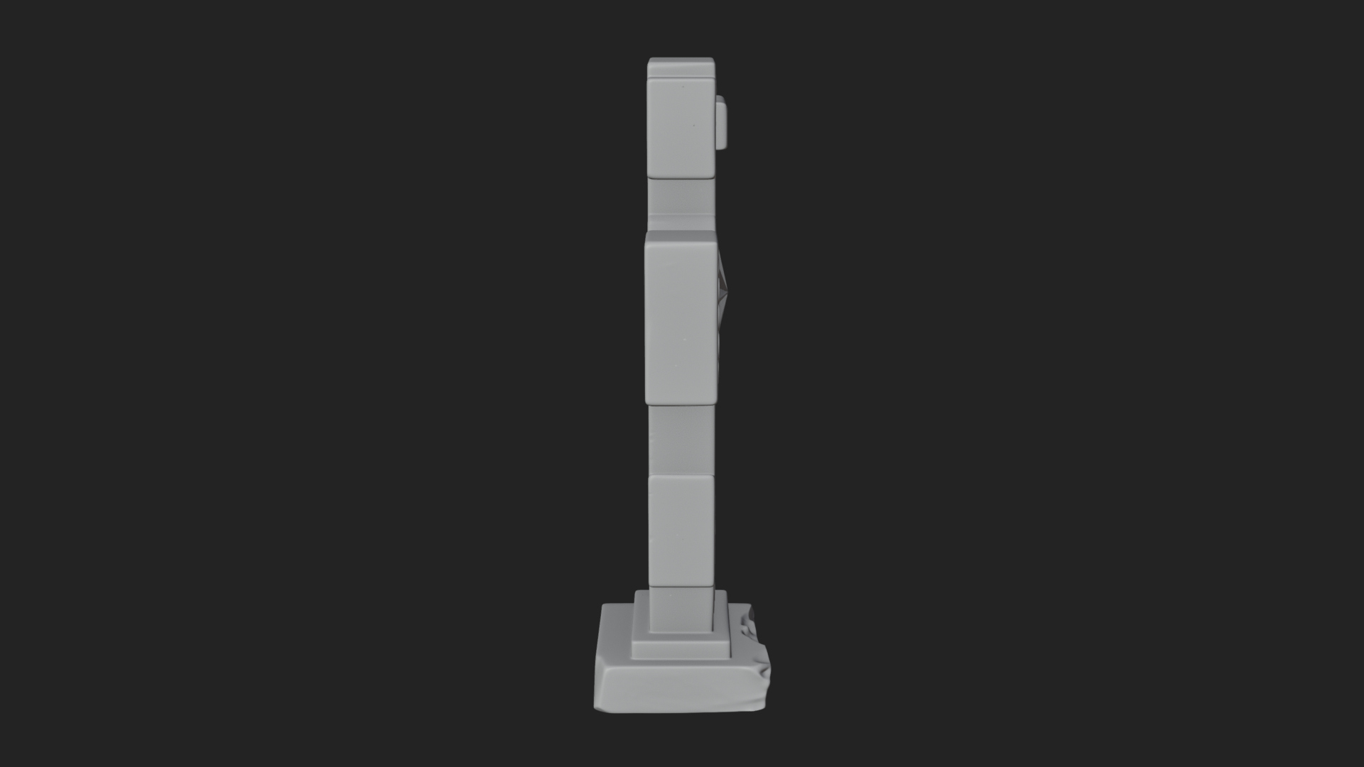 Carved Relief Wall Cross Design 458 3D Print Model 3D Model