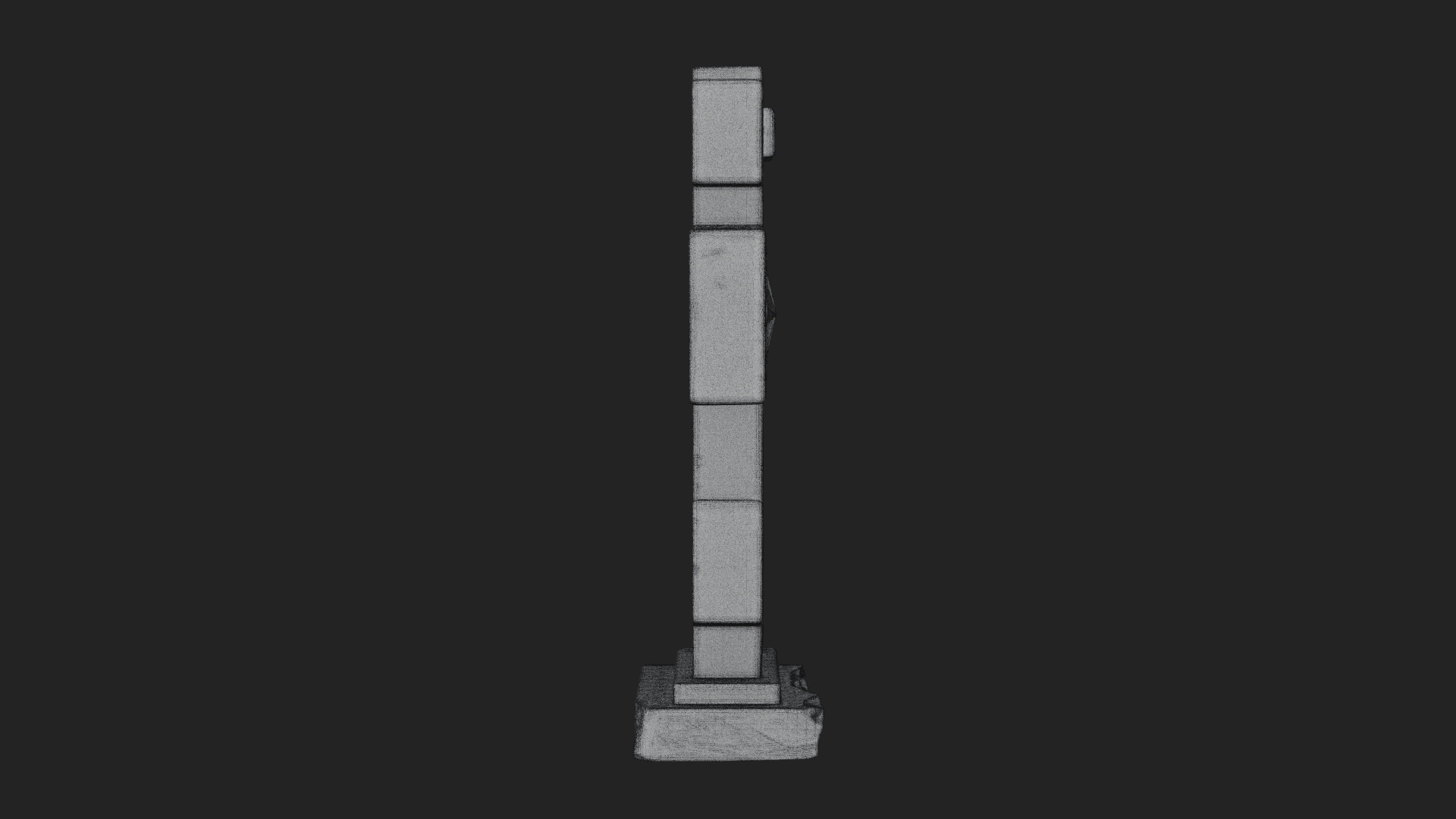 Carved Relief Wall Cross Design 458 3D Print Model 3D Model