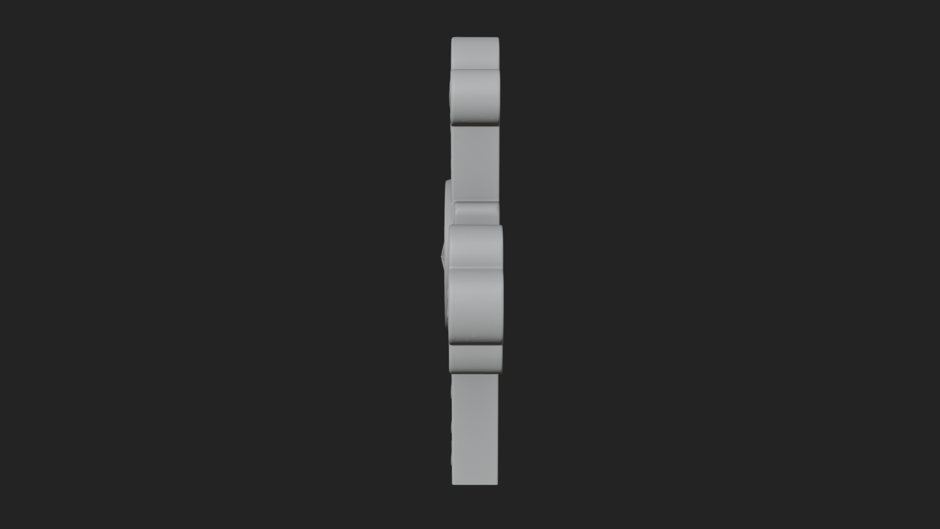 Carved Relief Wall Cross Design 46 3D Print Model 3D Model