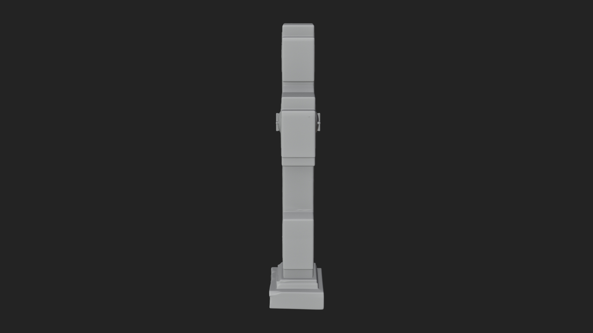 Carved Relief Wall Cross Design 473 3D Print Model 3D Model
