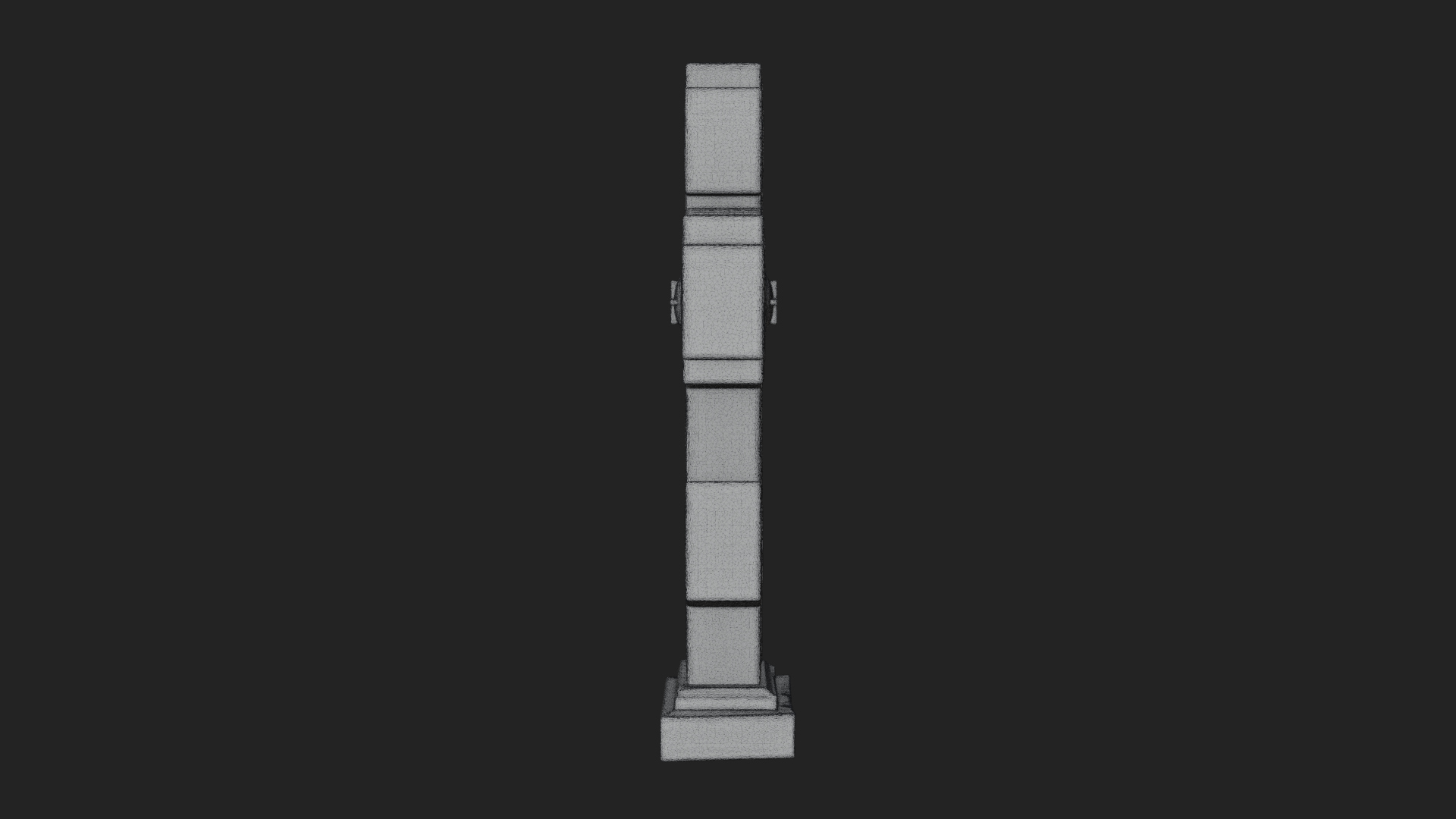 Carved Relief Wall Cross Design 473 3D Print Model 3D Model