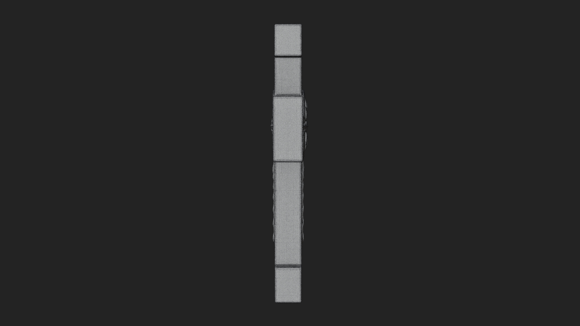 Carved Relief Wall Cross Design 487 3D Print Model 3D Model