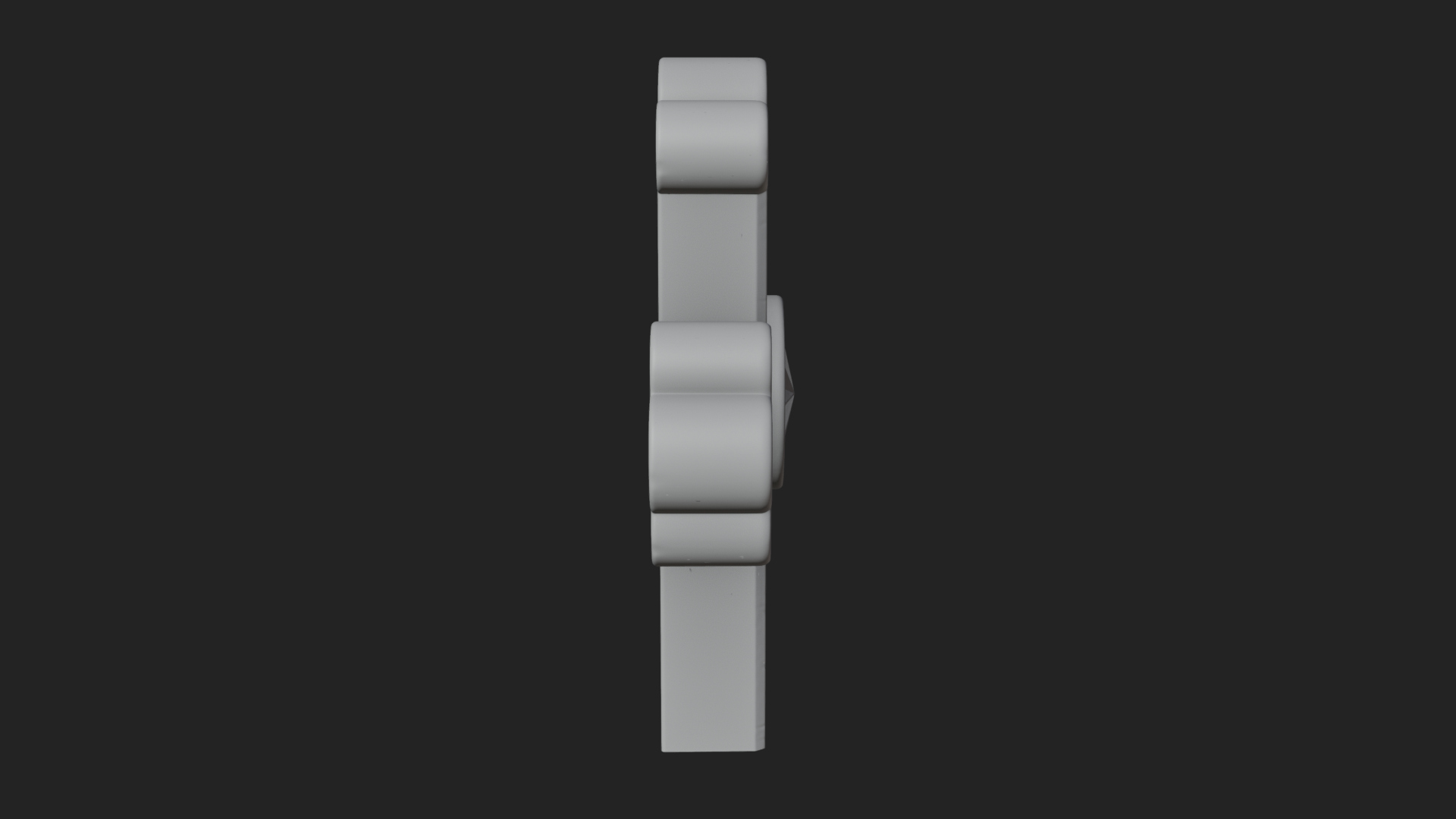 Carved Relief Wall Cross Design 49 3D Print Model 3D Model
