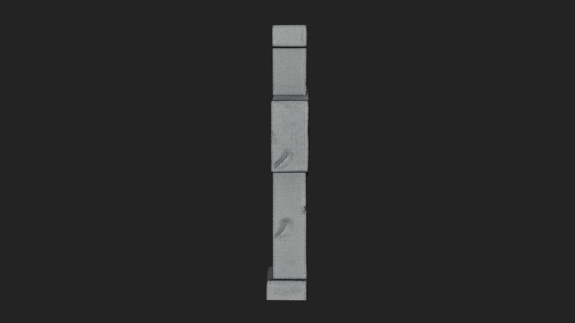 Carved Relief Wall Cross Design 493 3D Print Model 3D Model