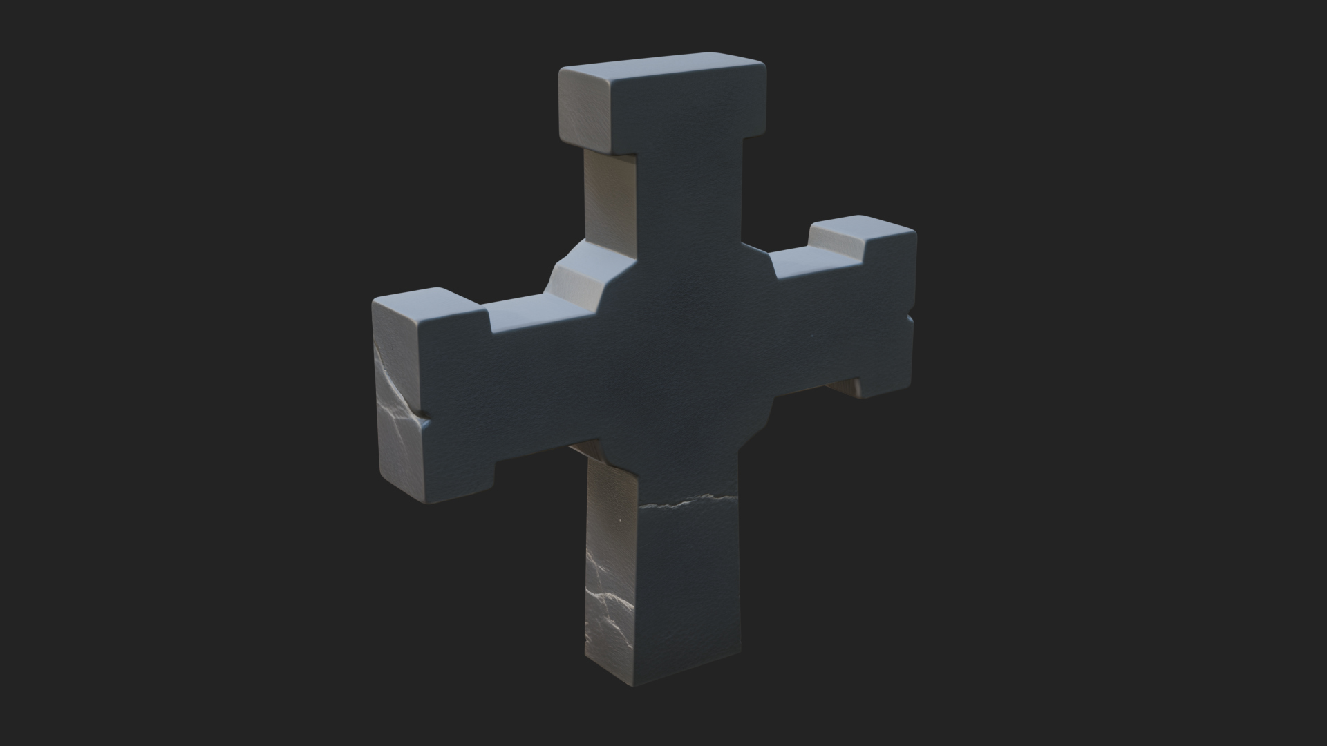 Carved Relief Wall Cross Design 495 3D Print Model 3D Model