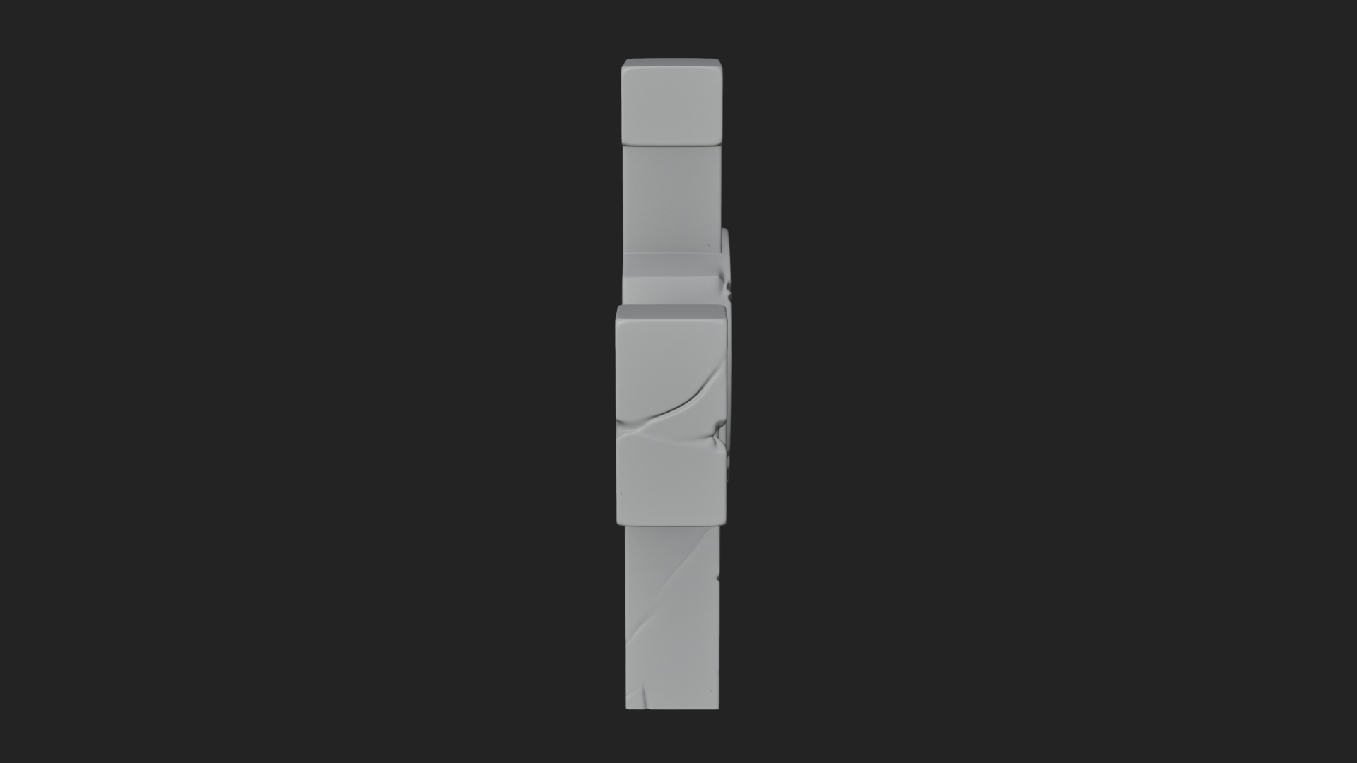Carved Relief Wall Cross Design 495 3D Print Model 3D Model