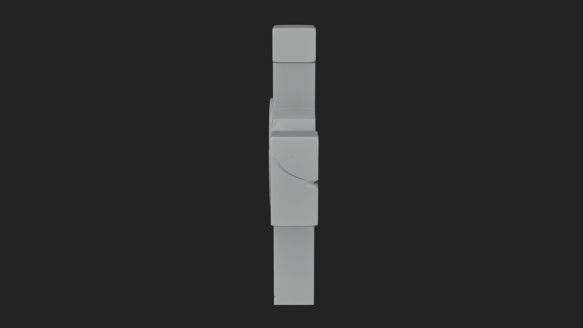 Carved Relief Wall Cross Design 495 3D Print Model 3D Model