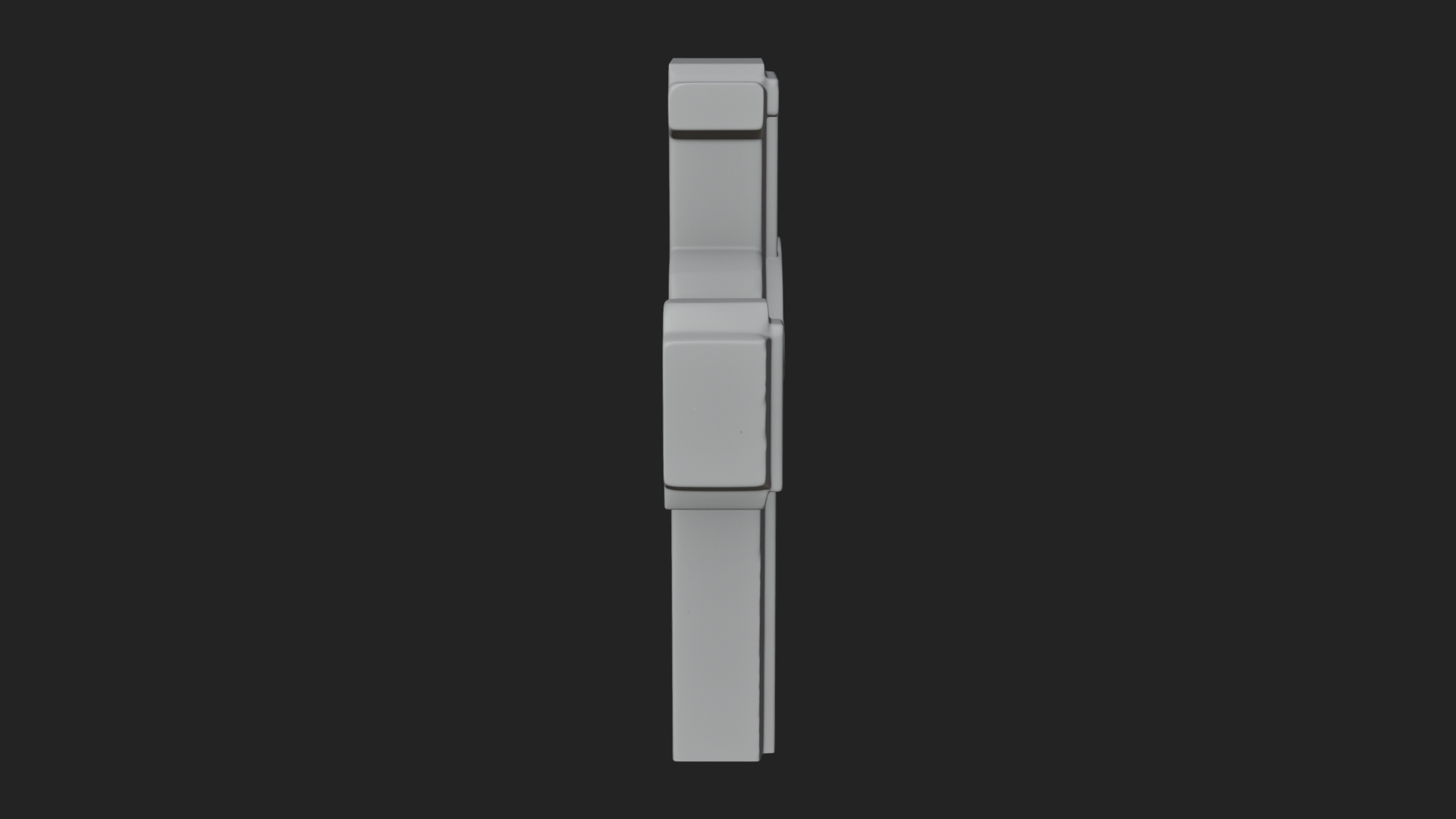 Carved Relief Wall Cross Design 496 3D Print Model 3D Model