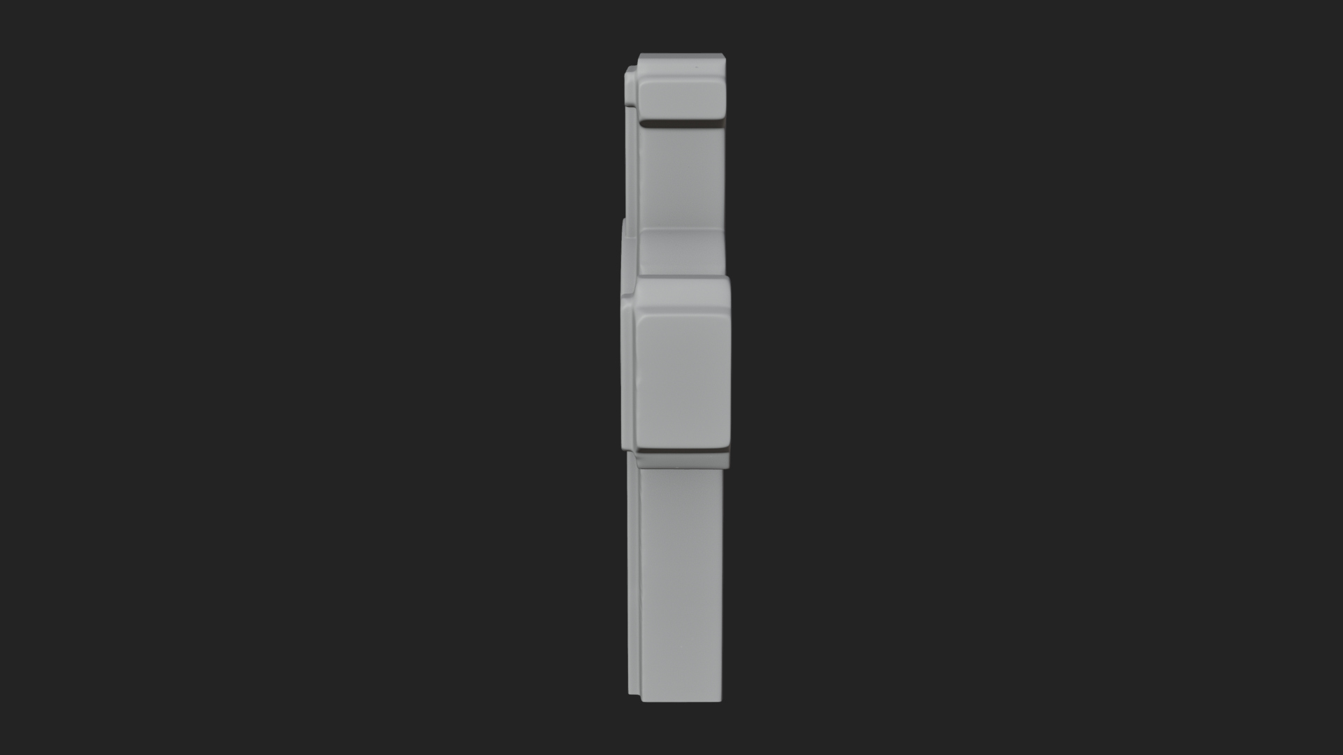 Carved Relief Wall Cross Design 496 3D Print Model 3D Model