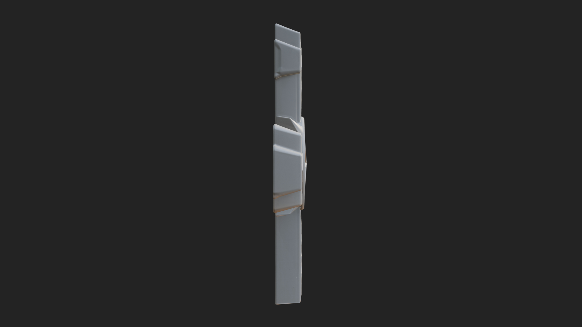 Carved Relief Wall Cross Design 497 3D Print Model 3D Model