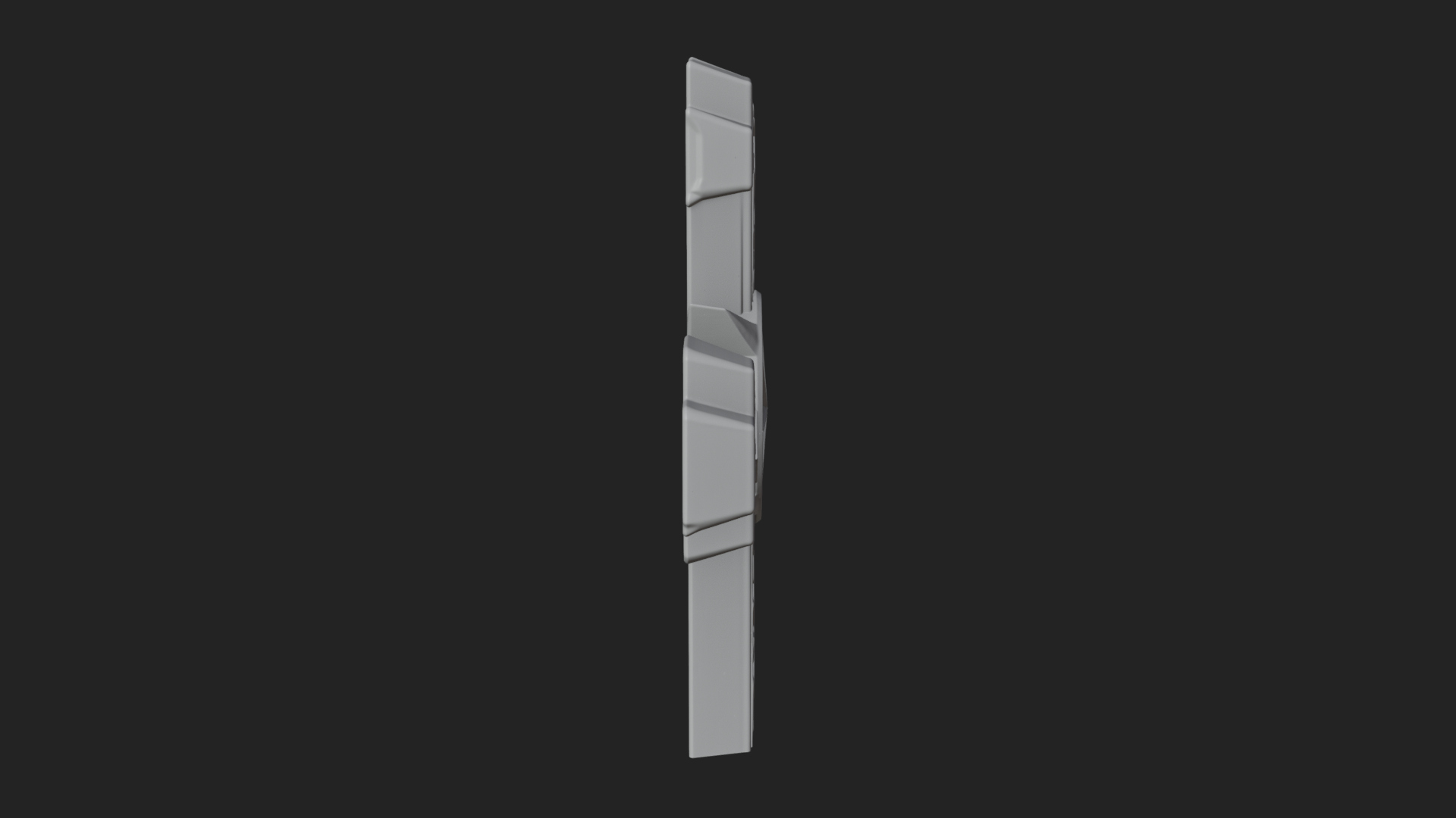 Carved Relief Wall Cross Design 497 3D Print Model 3D Model