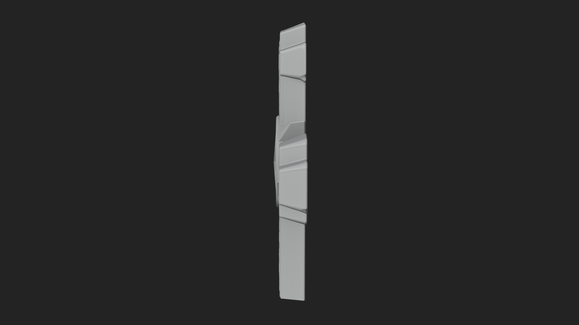 Carved Relief Wall Cross Design 497 3D Print Model 3D Model