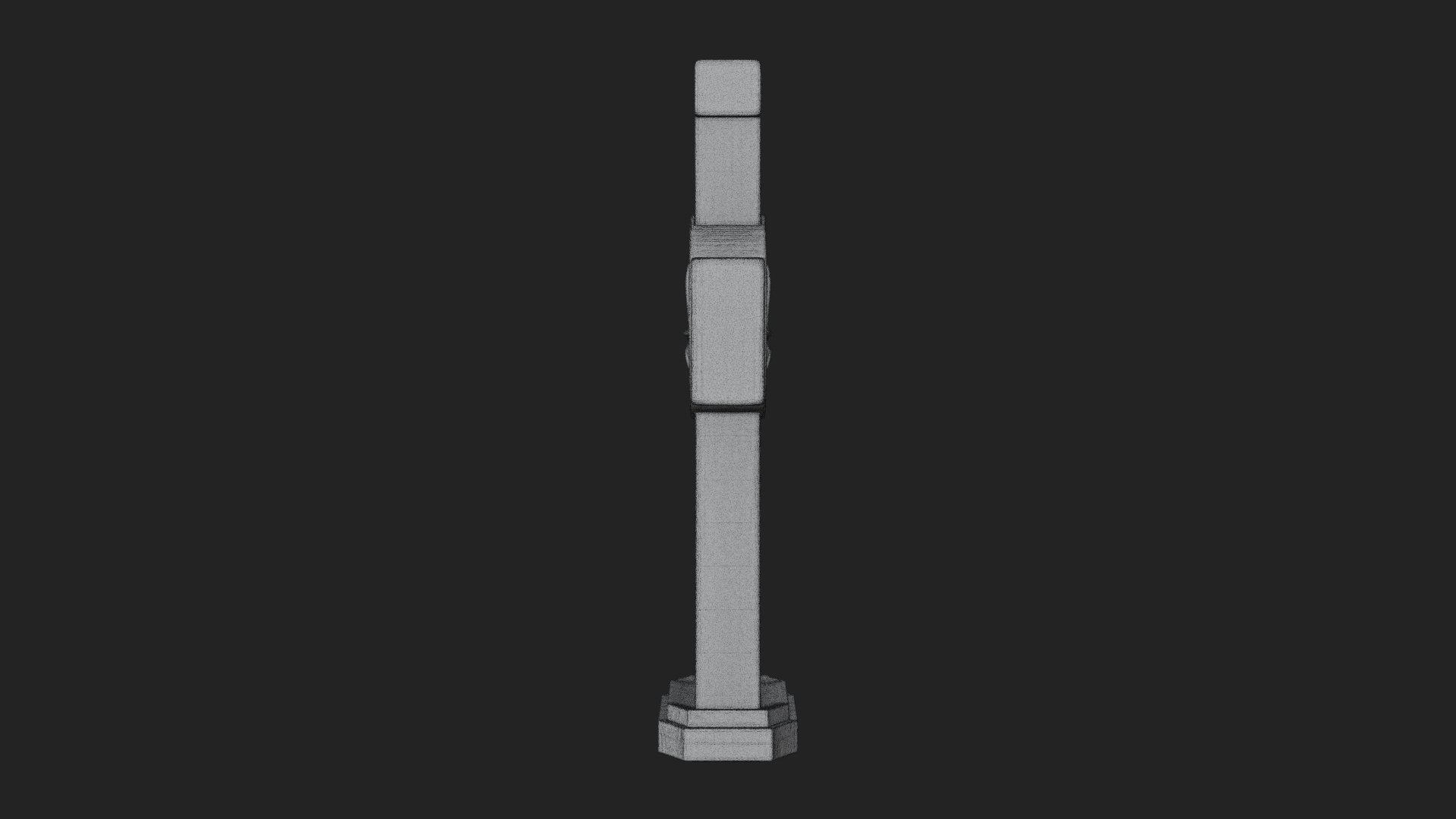 Carved Relief Wall Cross Design 503 3D Print Model 3D Model