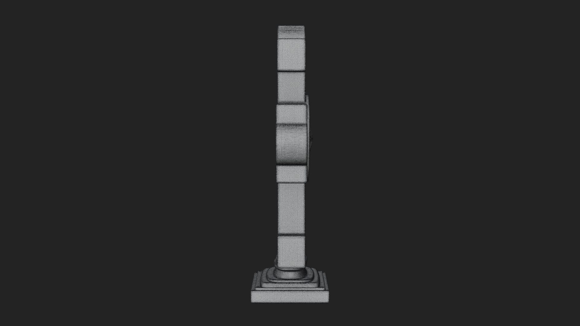 Carved Relief Wall Cross Design 51 3D Print Model 3D Model