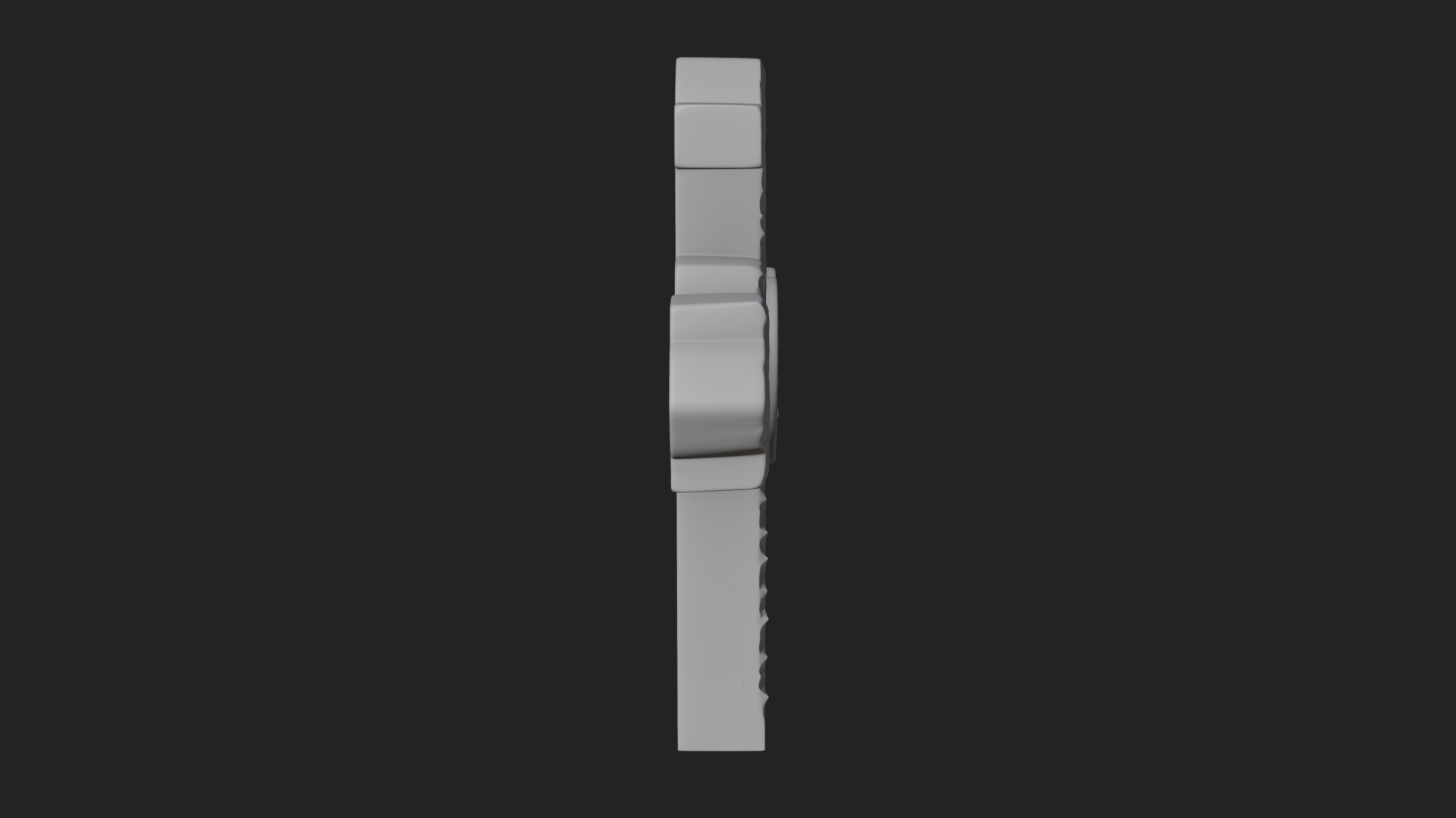 Carved Relief Wall Cross Design 510 3D Print Model 3D Model