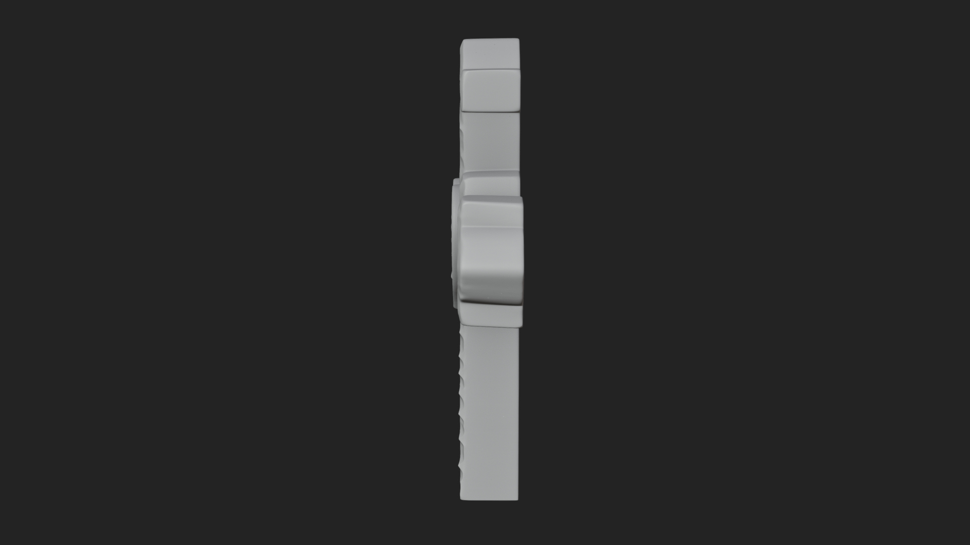 Carved Relief Wall Cross Design 510 3D Print Model 3D Model
