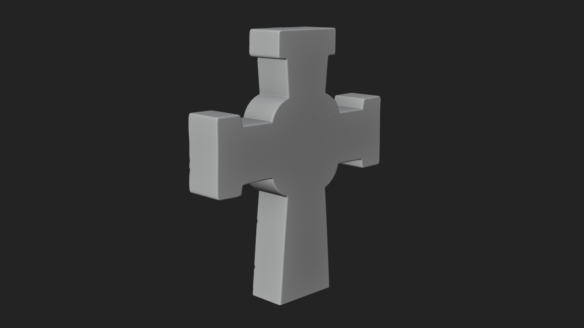Carved Relief Wall Cross Design 511 3D Print Model 3D Model