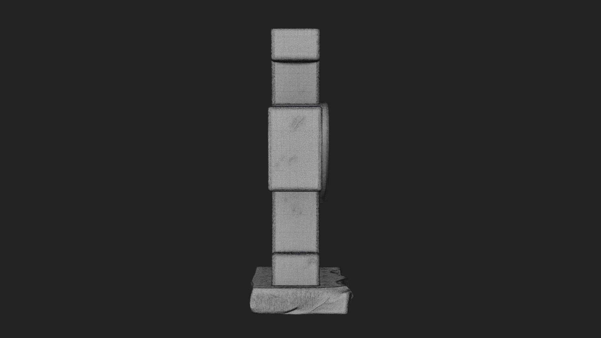 Carved Relief Wall Cross Design 512 3D Print Model 3D Model