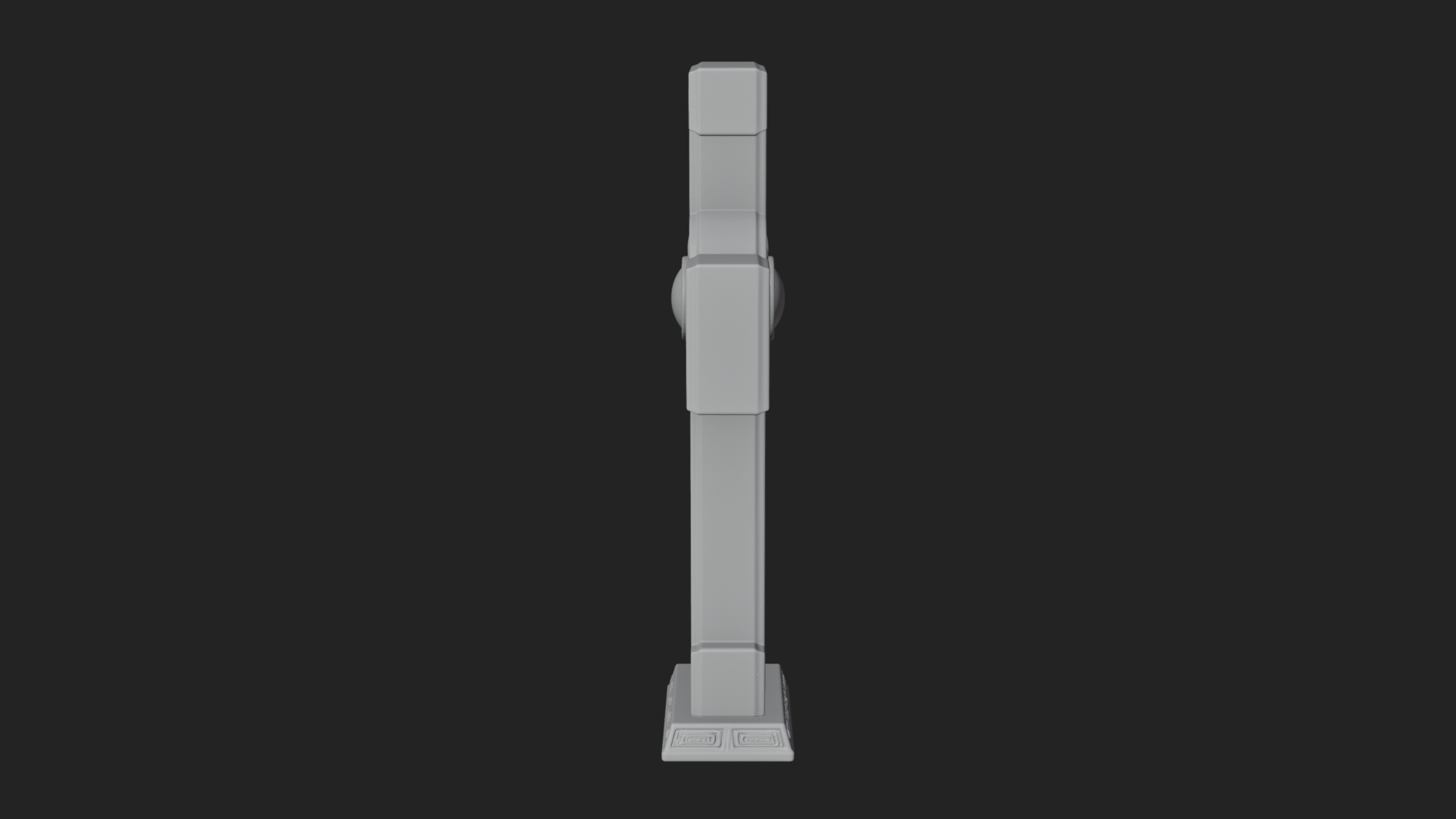 Carved Relief Wall Cross Design 514 3D Print Model 3D Model