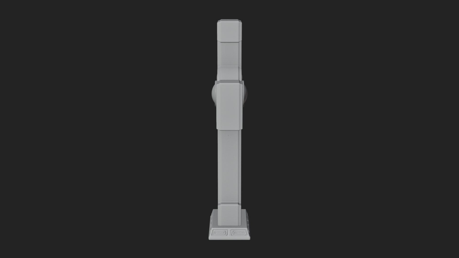 Carved Relief Wall Cross Design 514 3D Print Model 3D Model