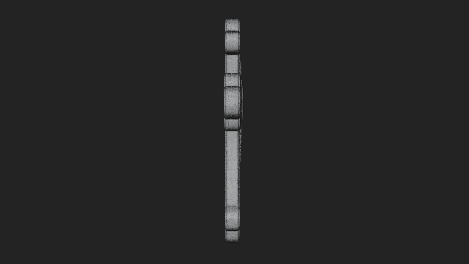 Carved Relief Wall Cross Design 524 3D Print Model 3D Model