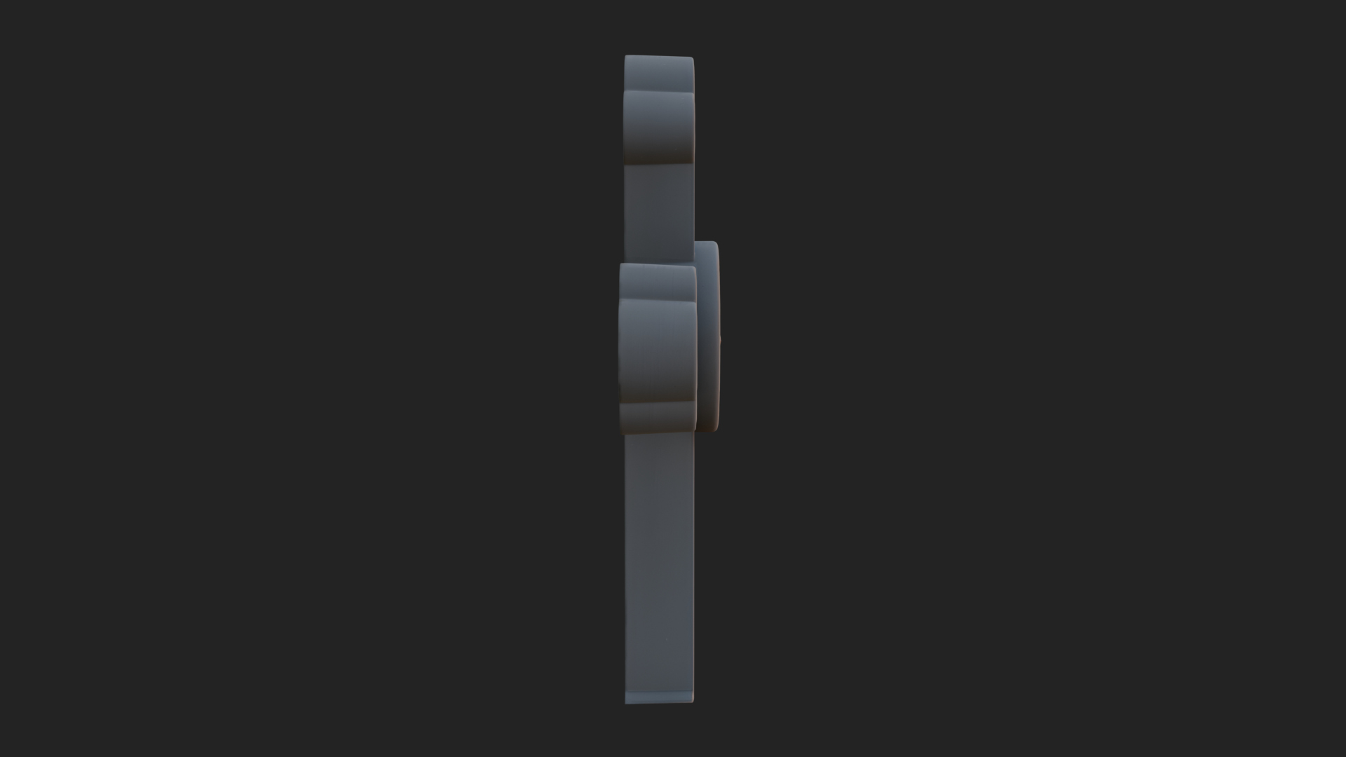 Carved Relief Wall Cross Design 53 3D Print Model 3D Model