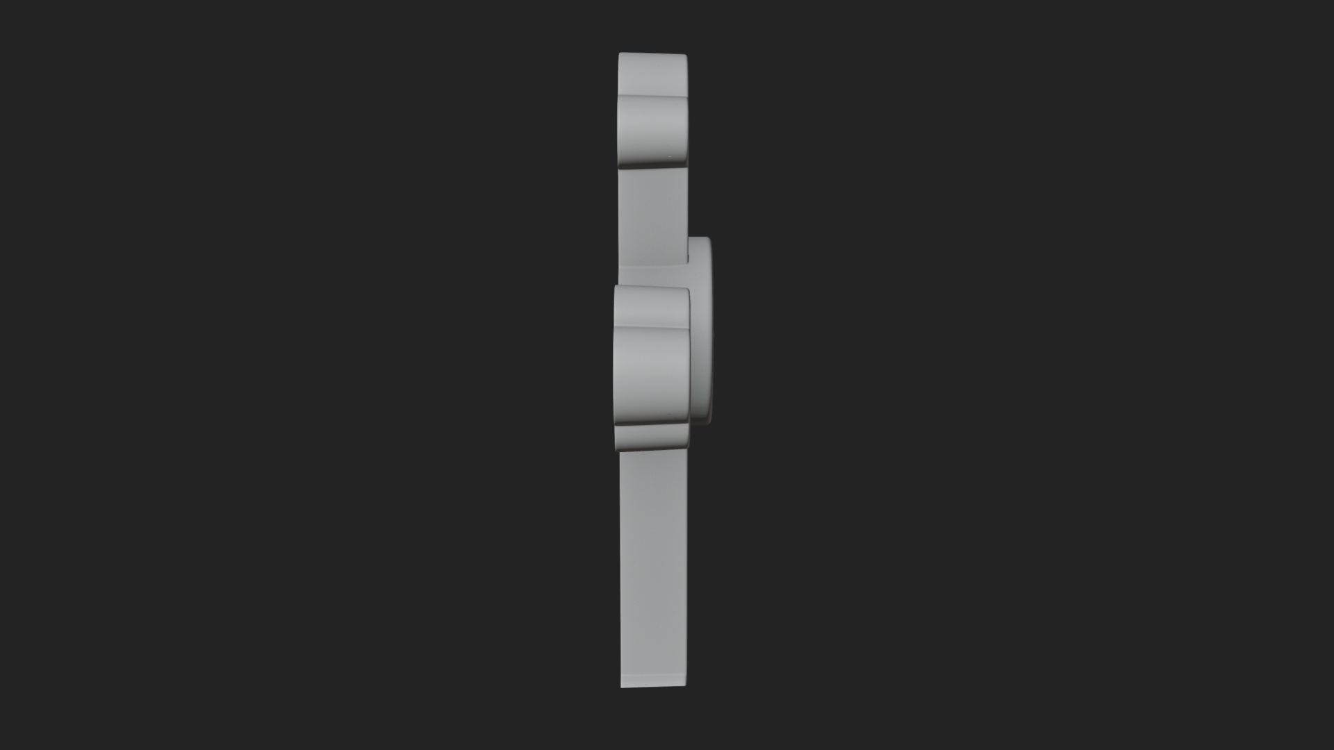Carved Relief Wall Cross Design 53 3D Print Model 3D Model