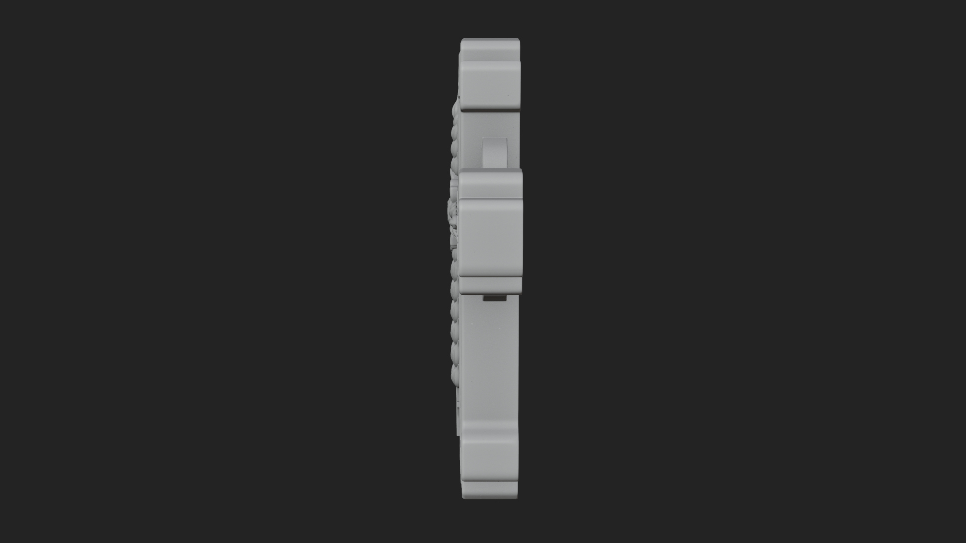 Carved Relief Wall Cross Design 533 3D Print Model 3D Model