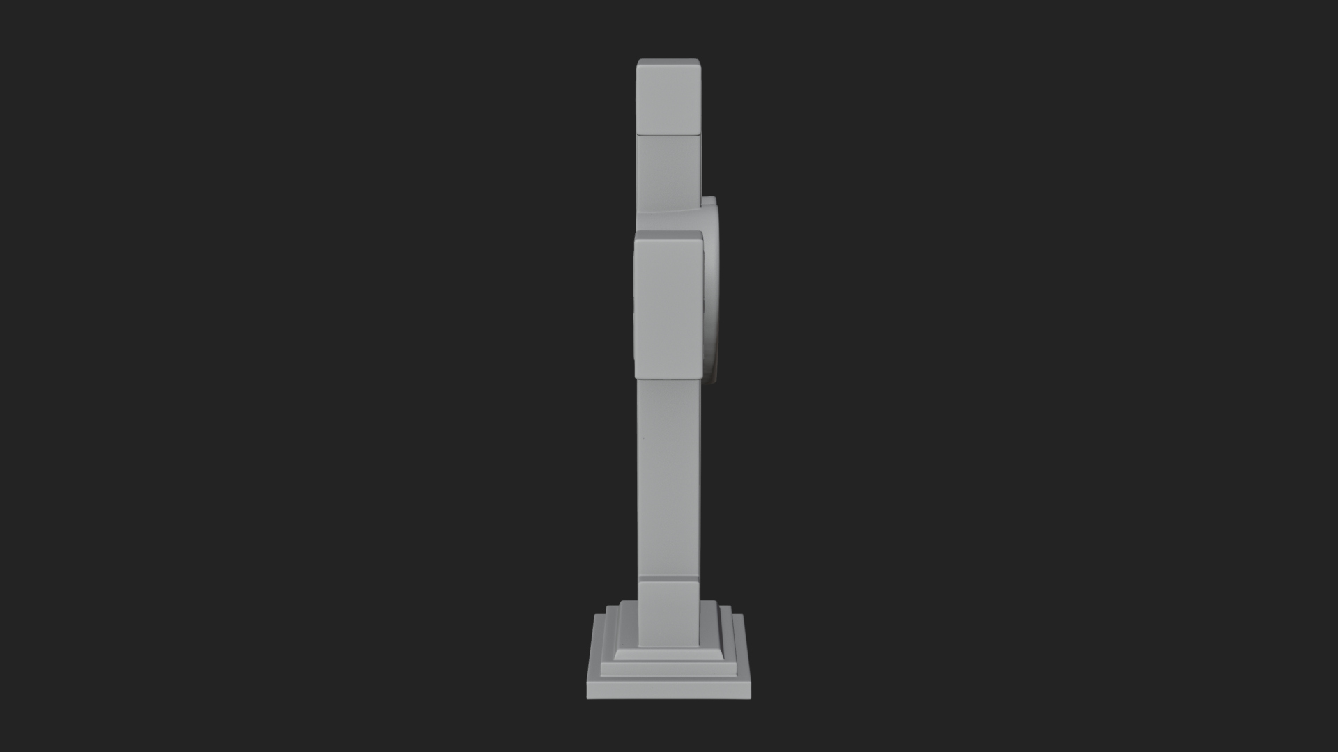 Carved Relief Wall Cross Design 534 3D Print Model 3D Model