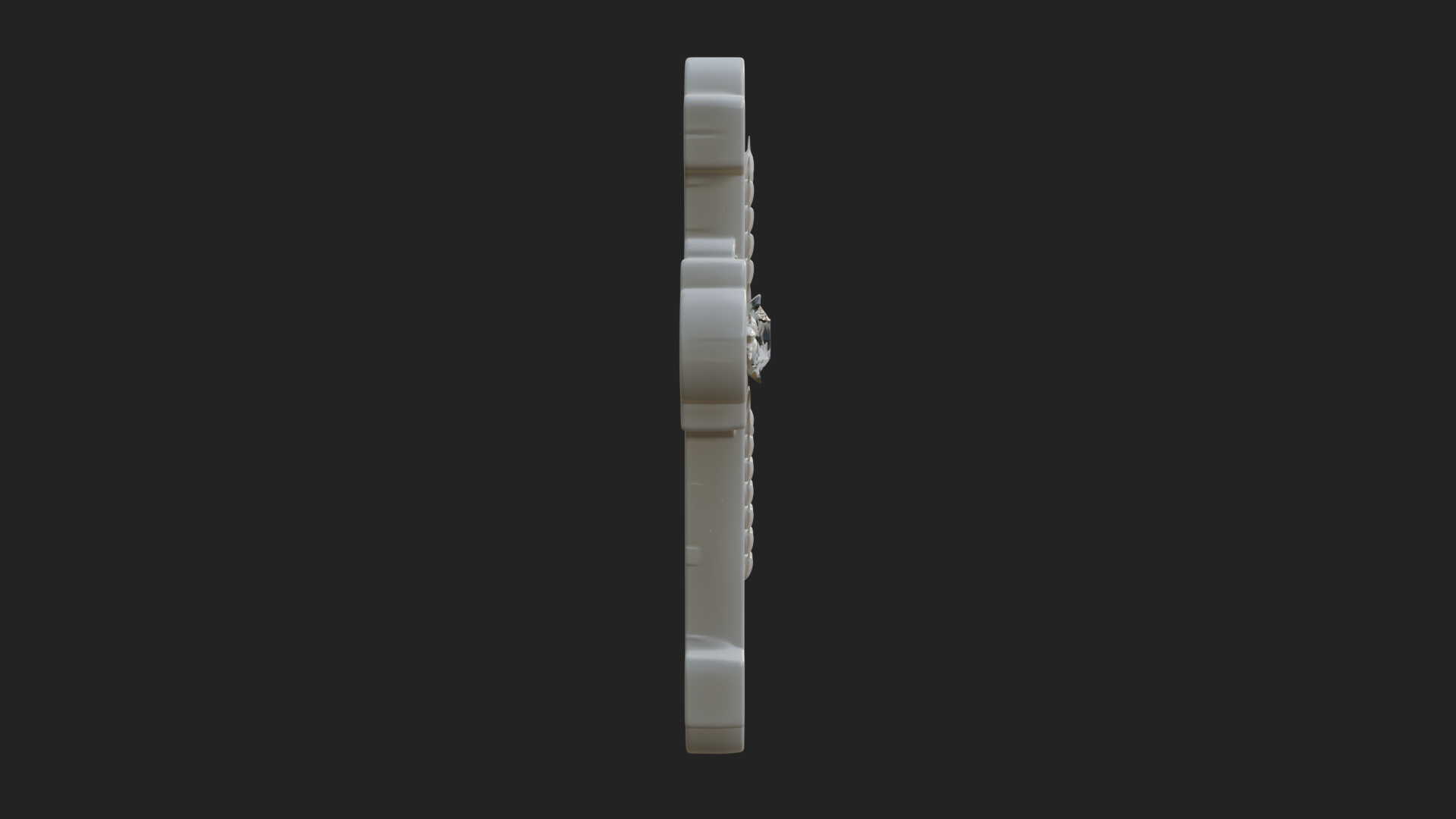 Carved Relief Wall Cross Design 537 3D Print Model 3D Model