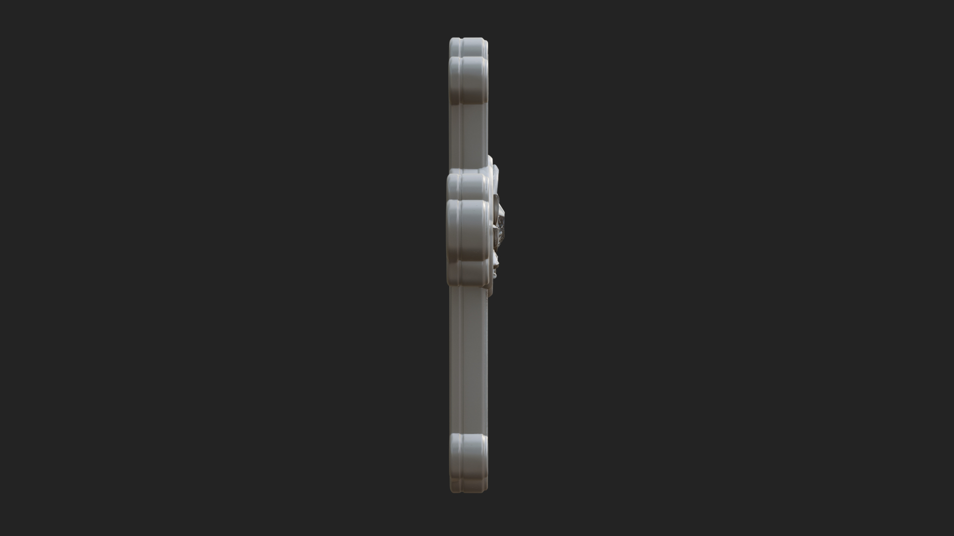 Carved Relief Wall Cross Design 545 3D Print Model 3D Model