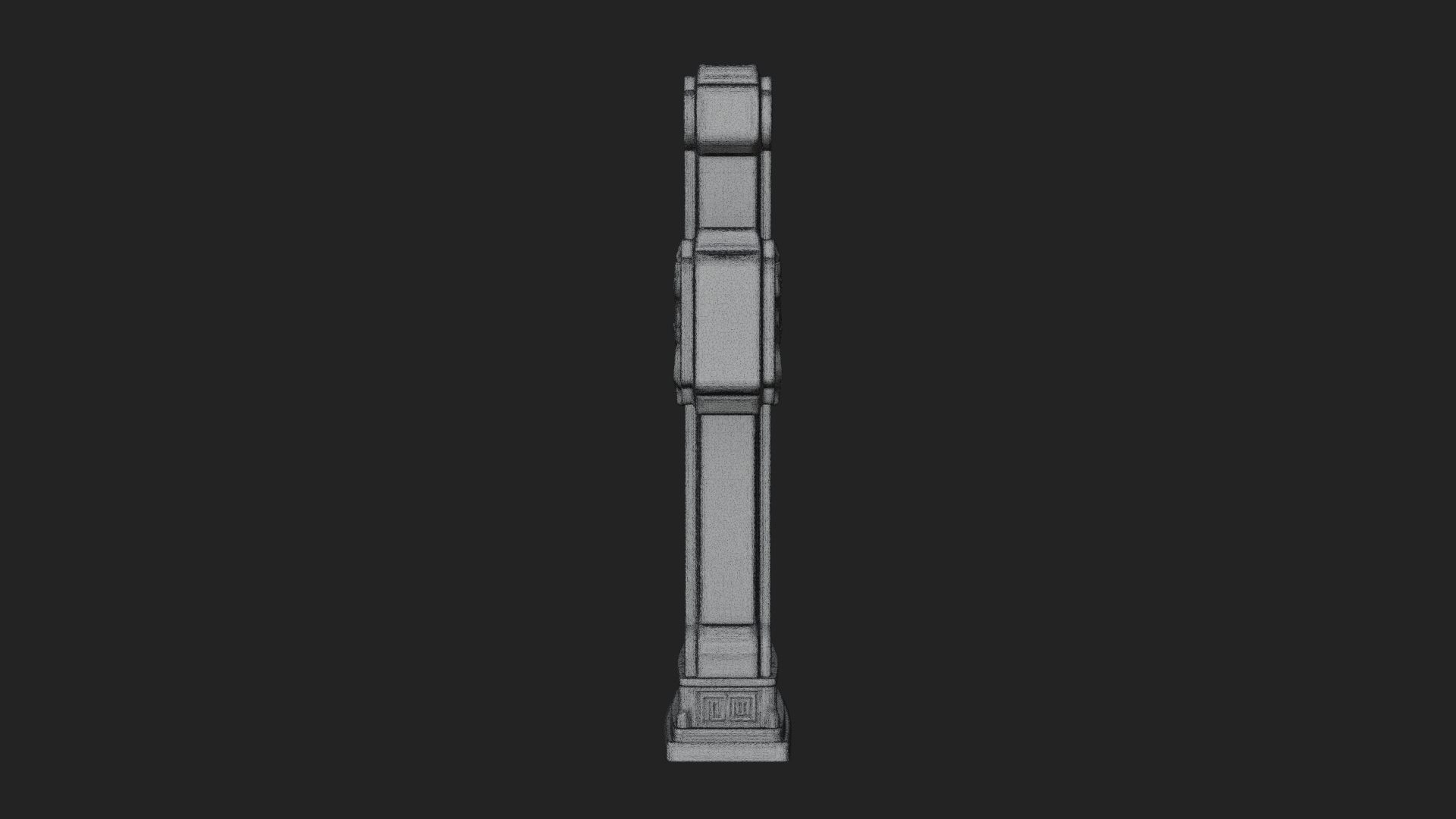 Carved Relief Wall Cross Design 547 3D Print Model 3D Model