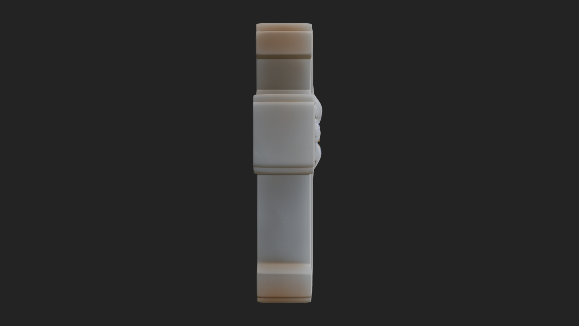 Carved Relief Wall Cross Design 549 3D Print Model 3D Model