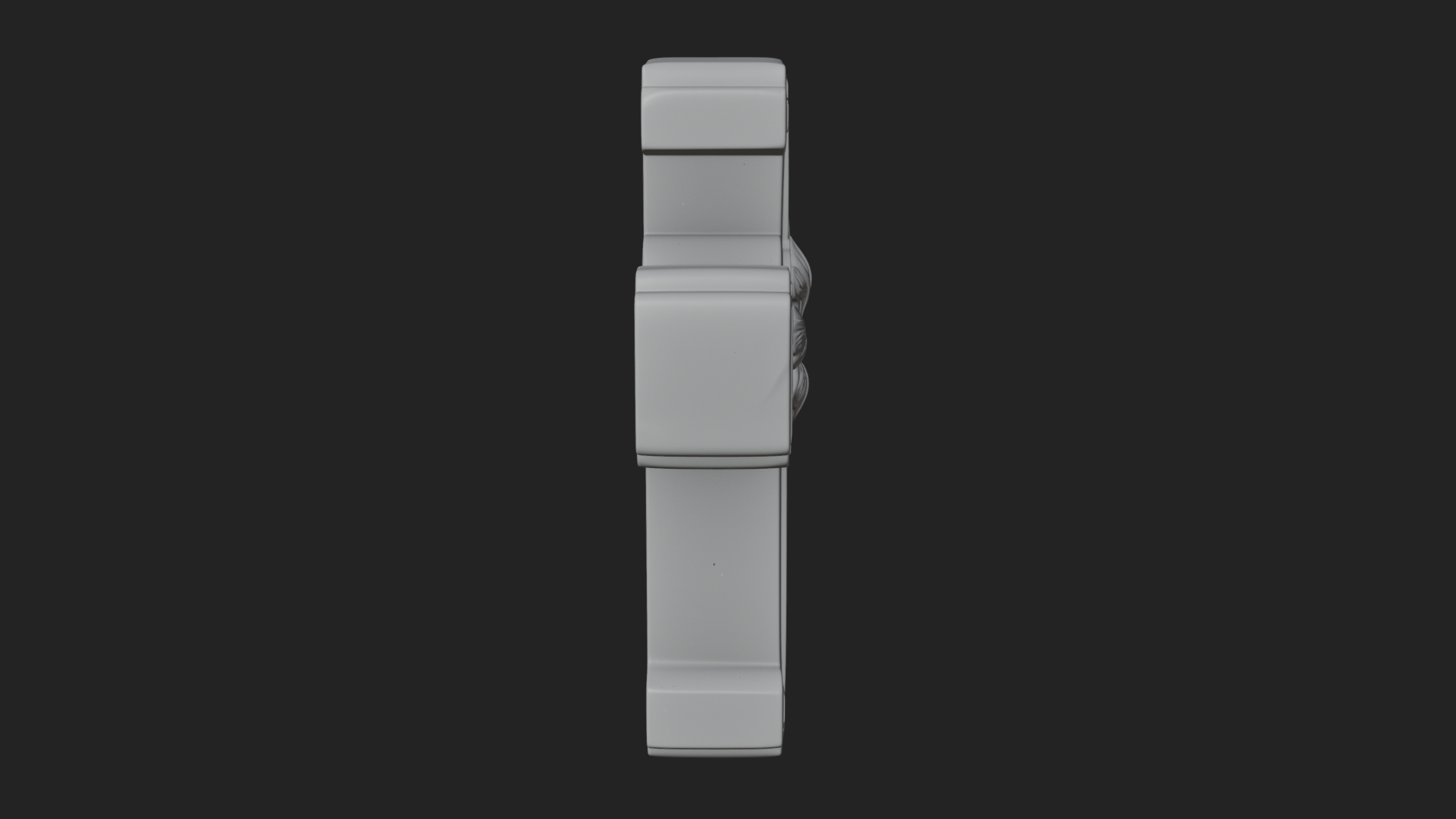 Carved Relief Wall Cross Design 549 3D Print Model 3D Model