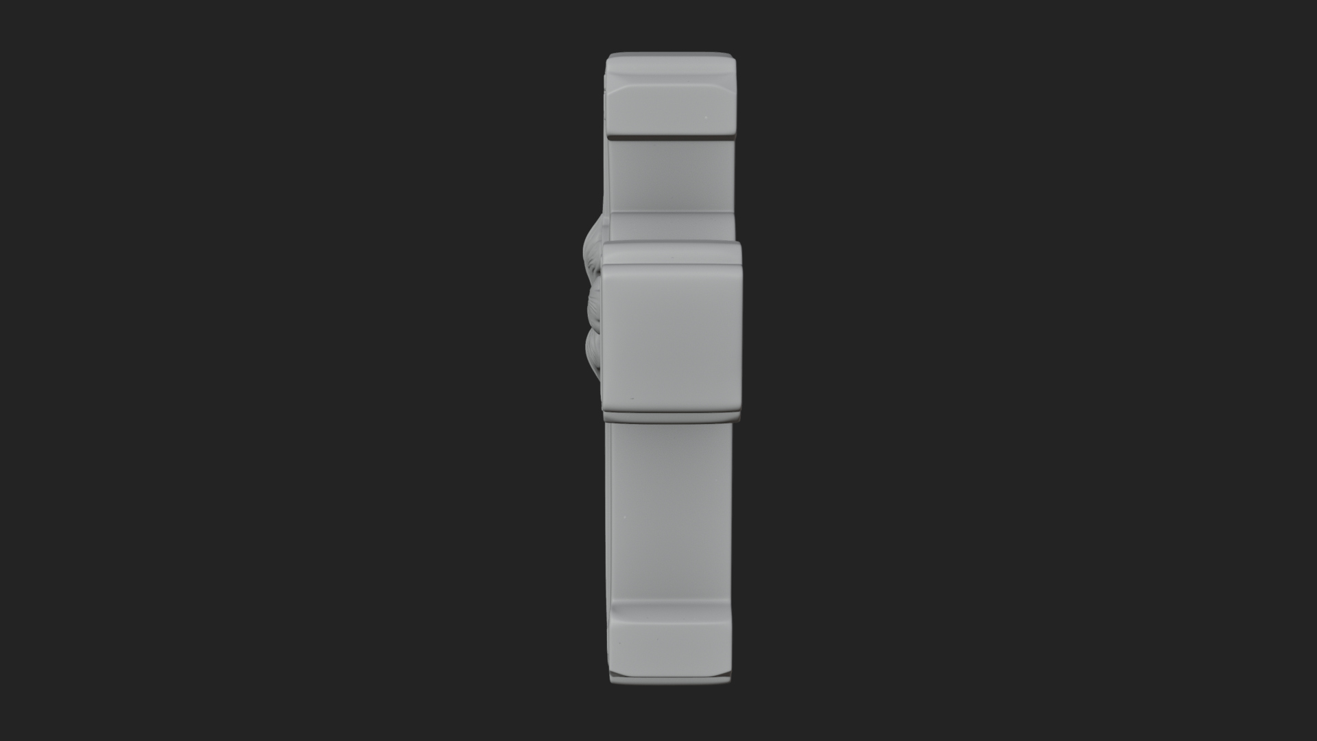 Carved Relief Wall Cross Design 549 3D Print Model 3D Model