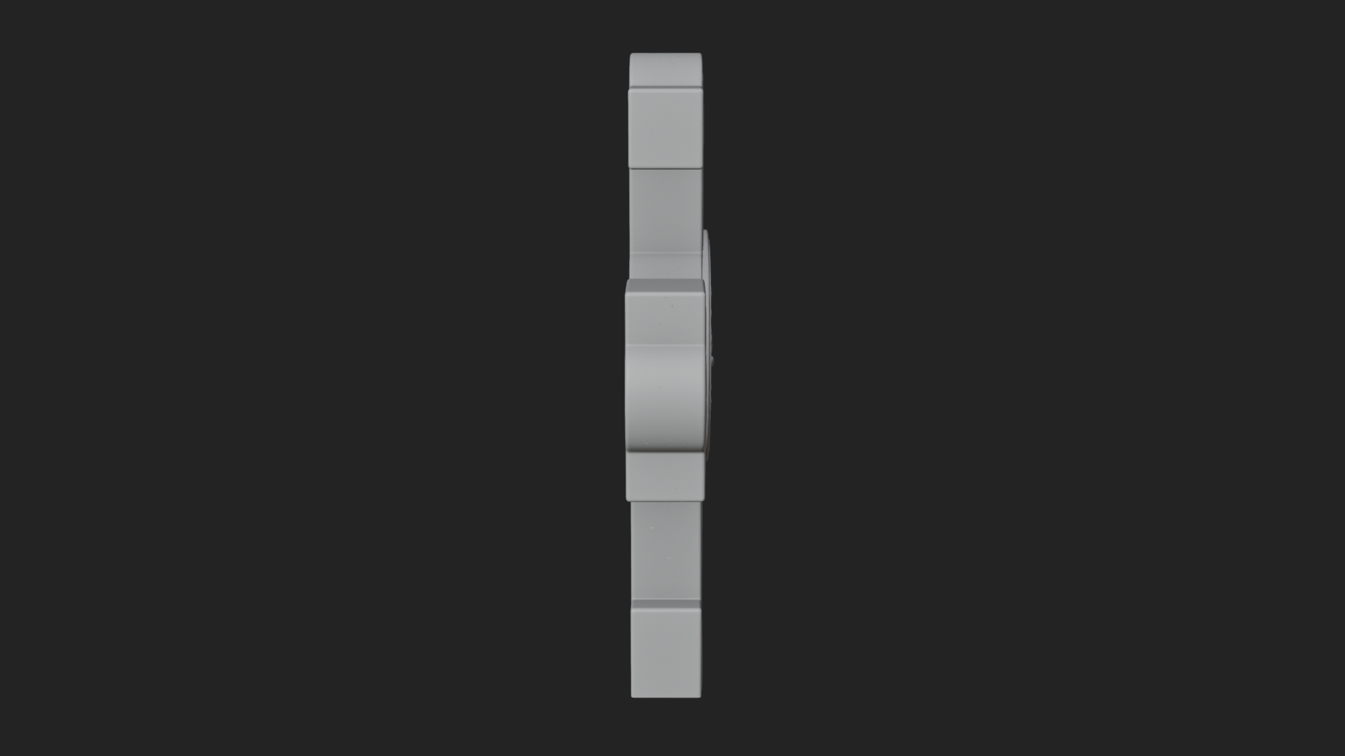 Carved Relief Wall Cross Design 55 3D Print Model 3D Model