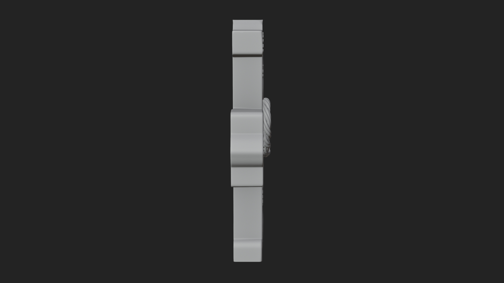 Carved Relief Wall Cross Design 550 3D Print Model 3D Model
