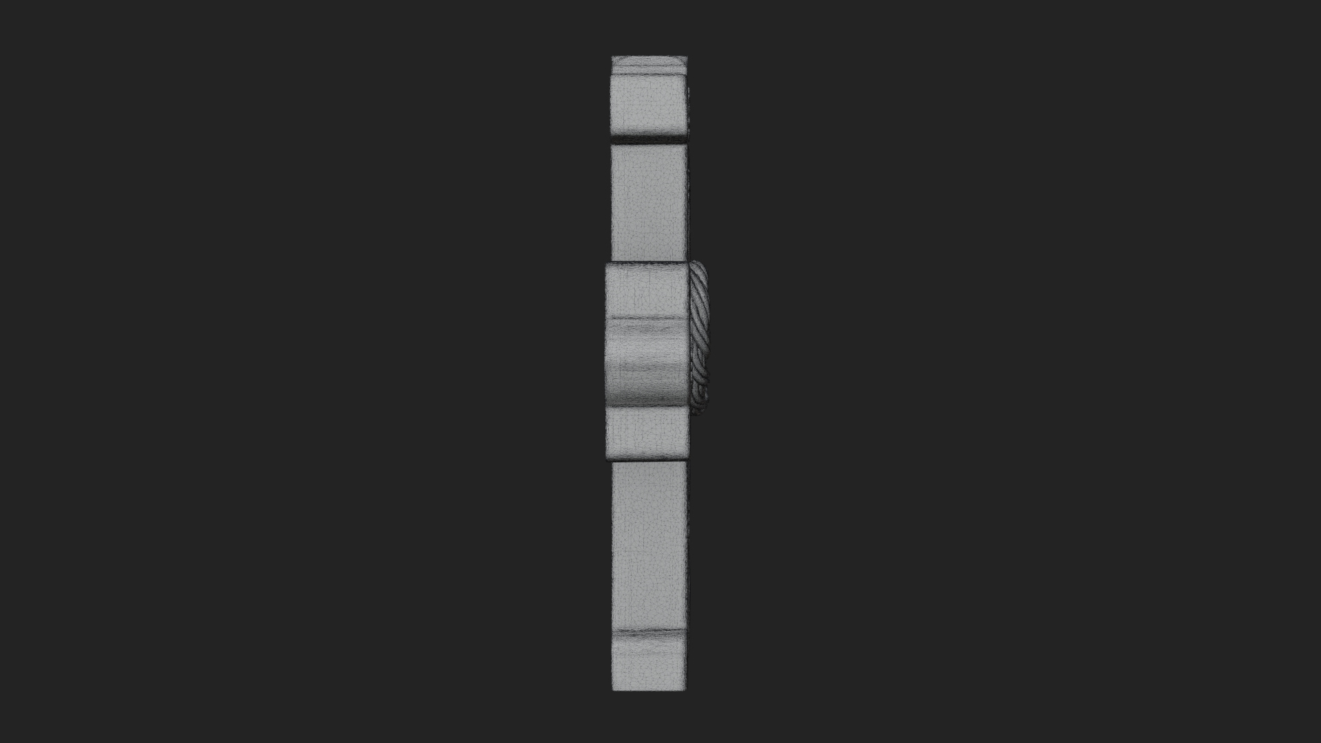 Carved Relief Wall Cross Design 550 3D Print Model 3D Model