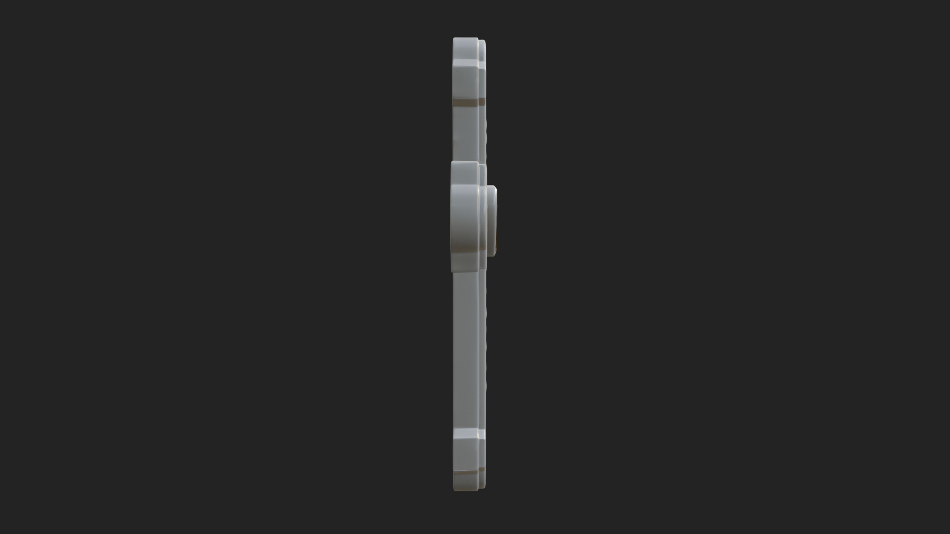 Carved Relief Wall Cross Design 554 3D Print Model 3D Model