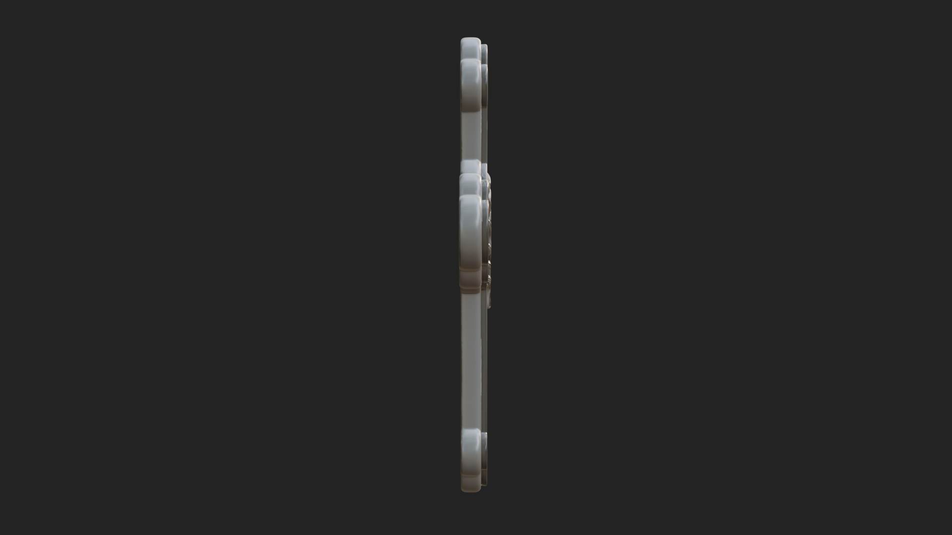 Carved Relief Wall Cross Design 555 3D Print Model 3D Model