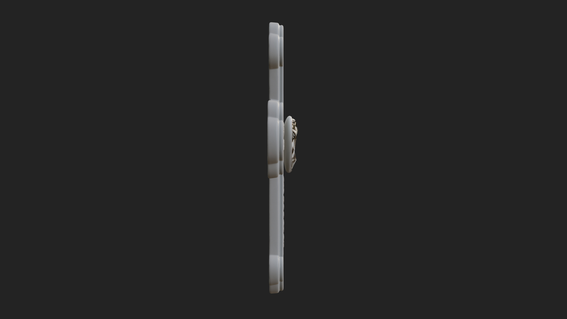 Carved Relief Wall Cross Design 556 3D Print Model 3D Model