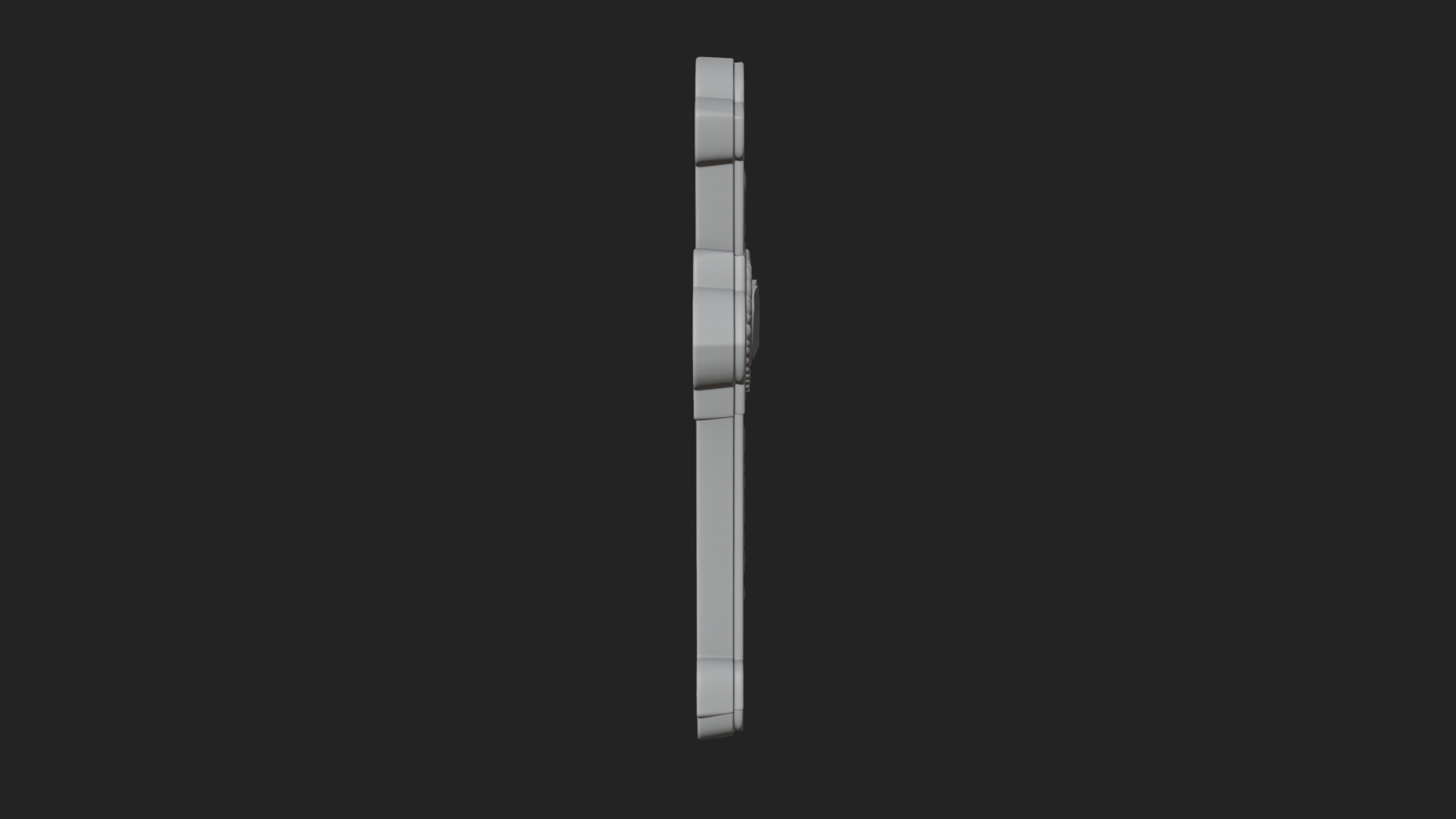 Carved Relief Wall Cross Design 557 3D Print Model 3D Model