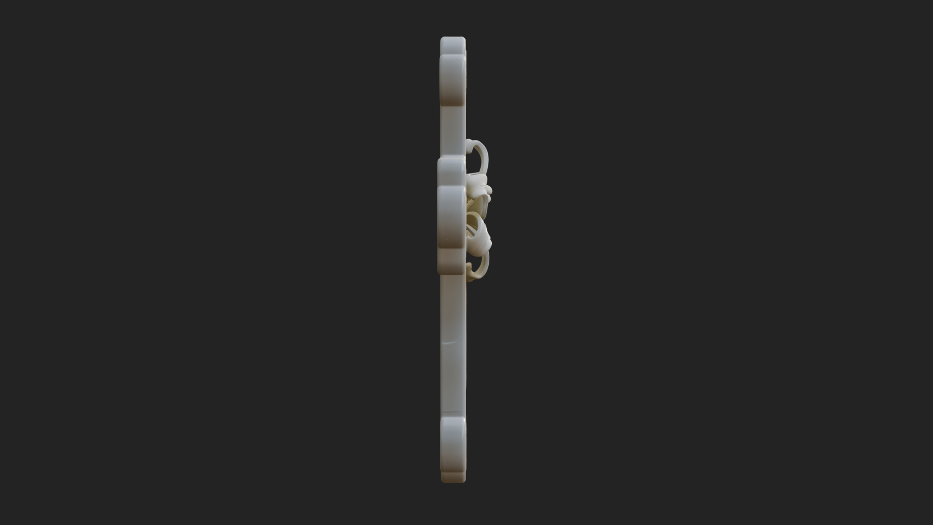 Carved Relief Wall Cross Design 559 3D Print Model 3D Model