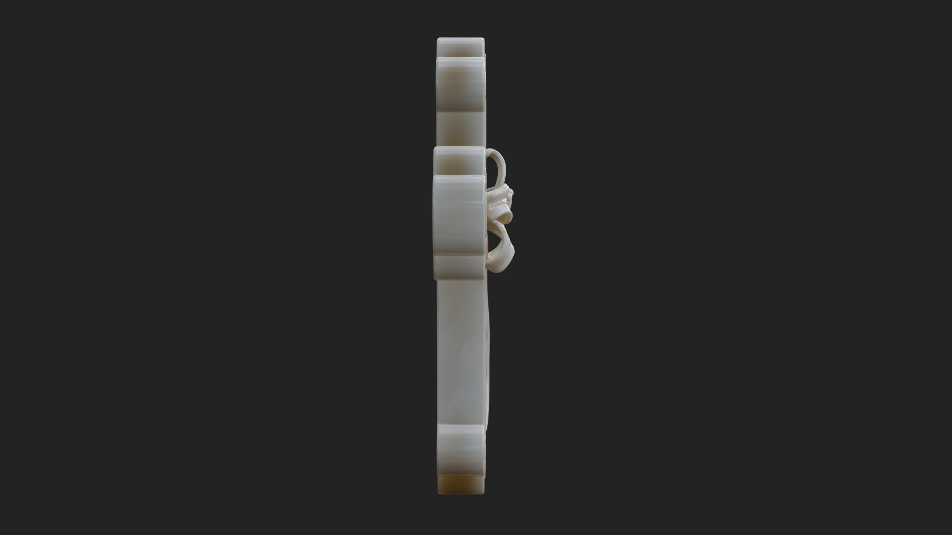 Carved Relief Wall Cross Design 560 3D Print Model 3D Model