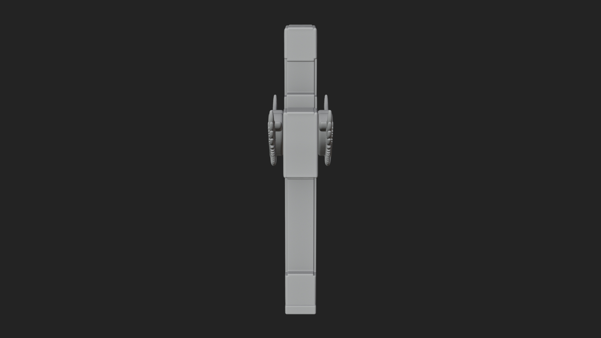 Carved Relief Wall Cross Design 562 3D Print Model 3D Model