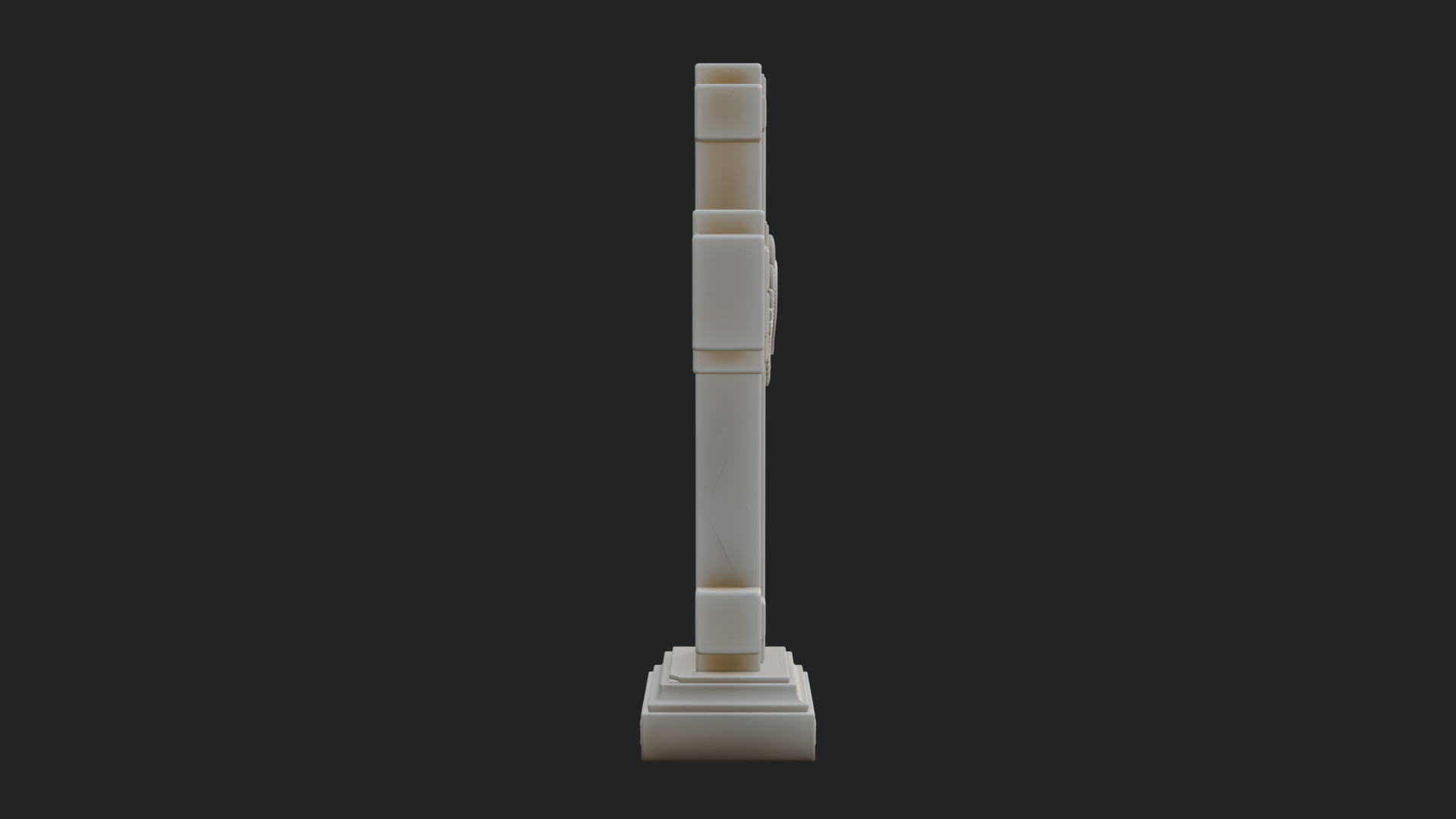 Carved Relief Wall Cross Design 563 3D Print Model 3D Model