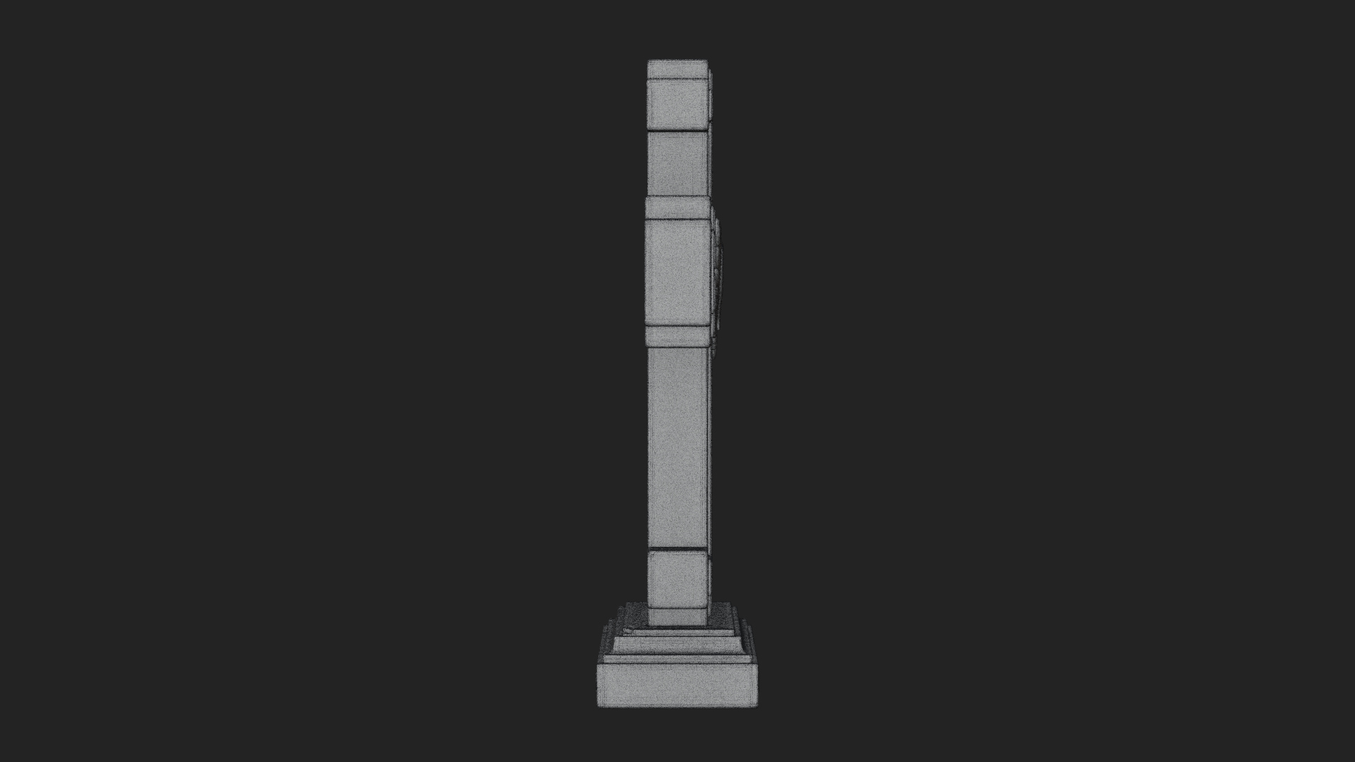 Carved Relief Wall Cross Design 563 3D Print Model 3D Model