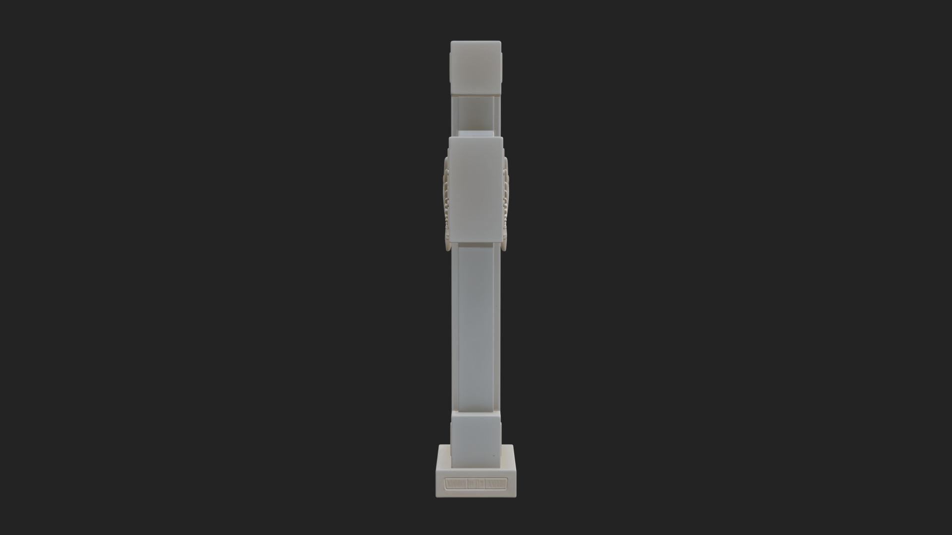Carved Relief Wall Cross Design 565 3D Print Model 3D Model